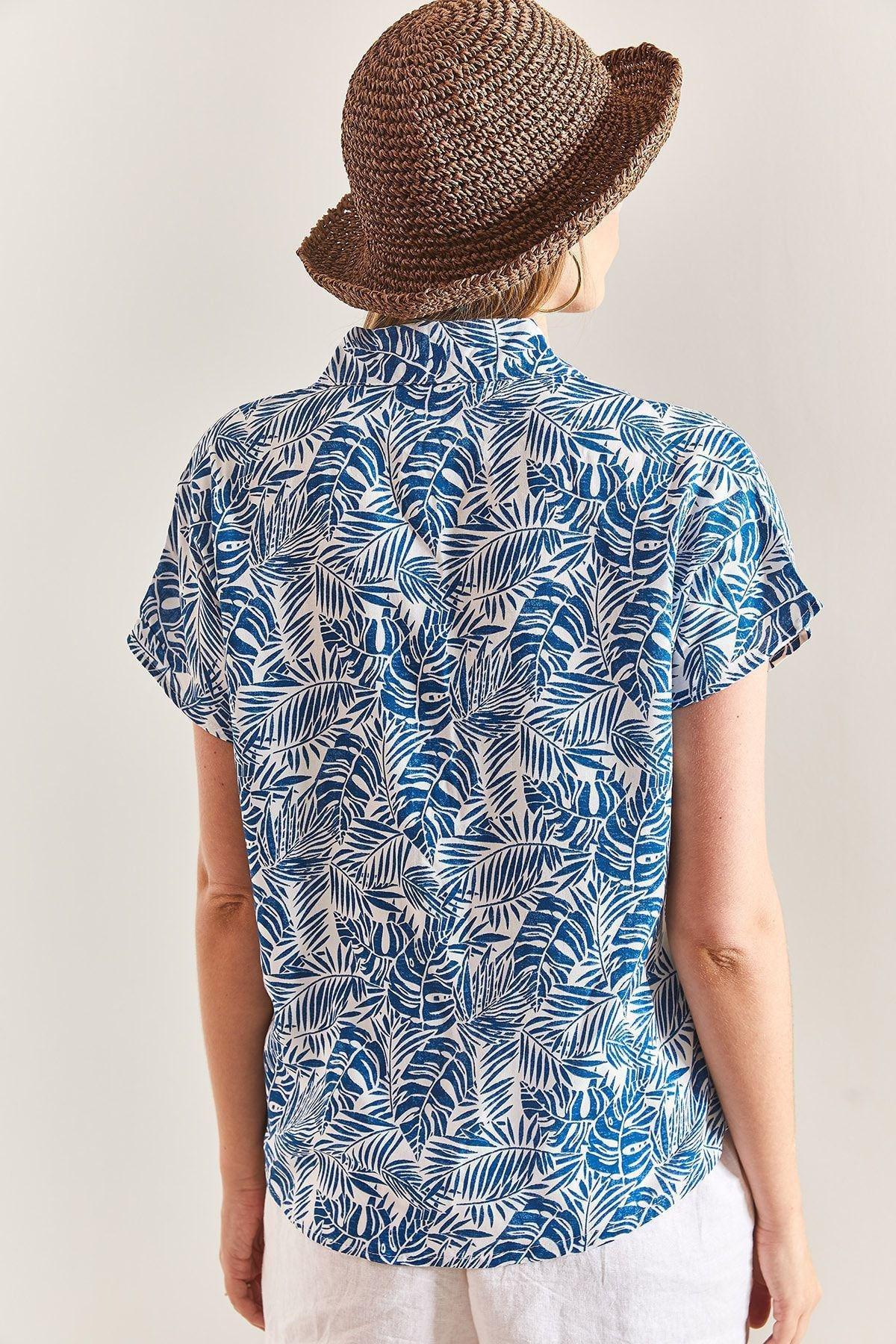 Multicolour Short Sleeve Pattern Shirt, , large image number 1