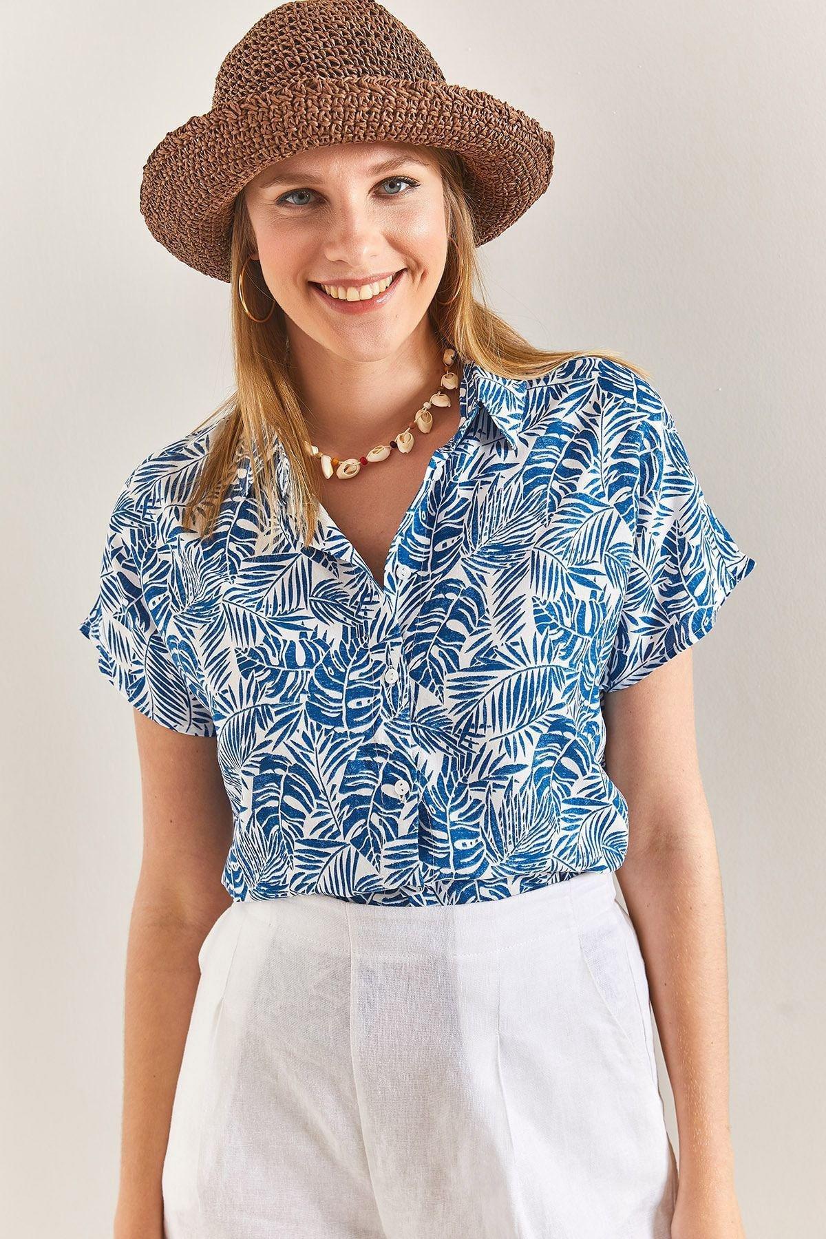 Multicolour Short Sleeve Pattern Shirt, , large image number 2
