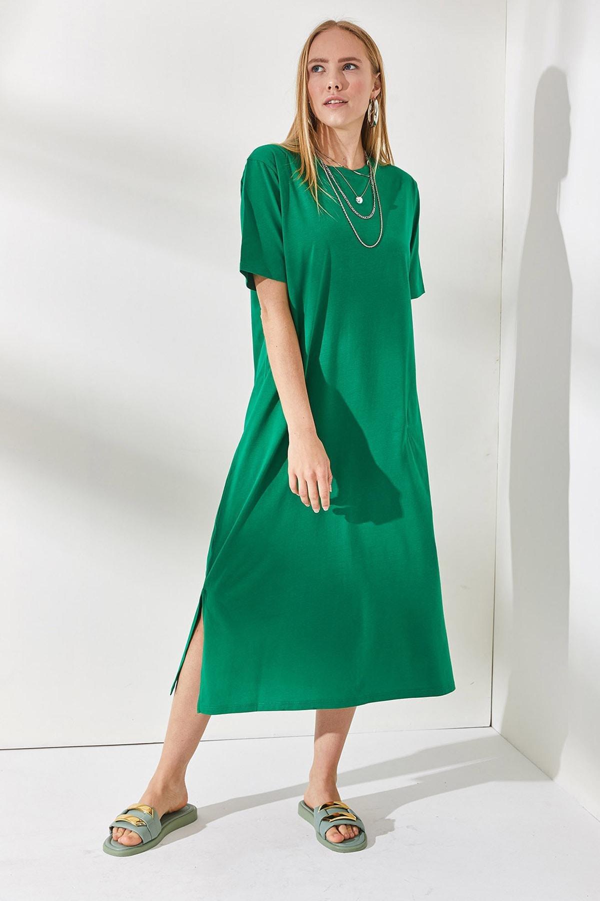 Green Oversized Dress, , large image number 2