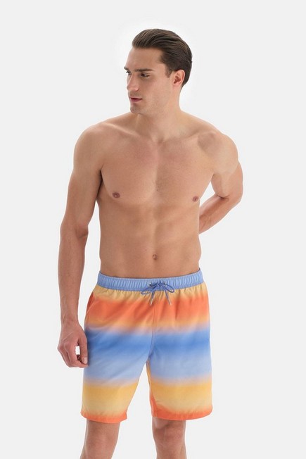Dagi - Multicolour Gradient Long Shorts