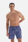 Dagi - Blue Printed Swimming Shorts