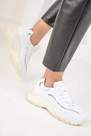 SOHO - White Chunky Sneakers
