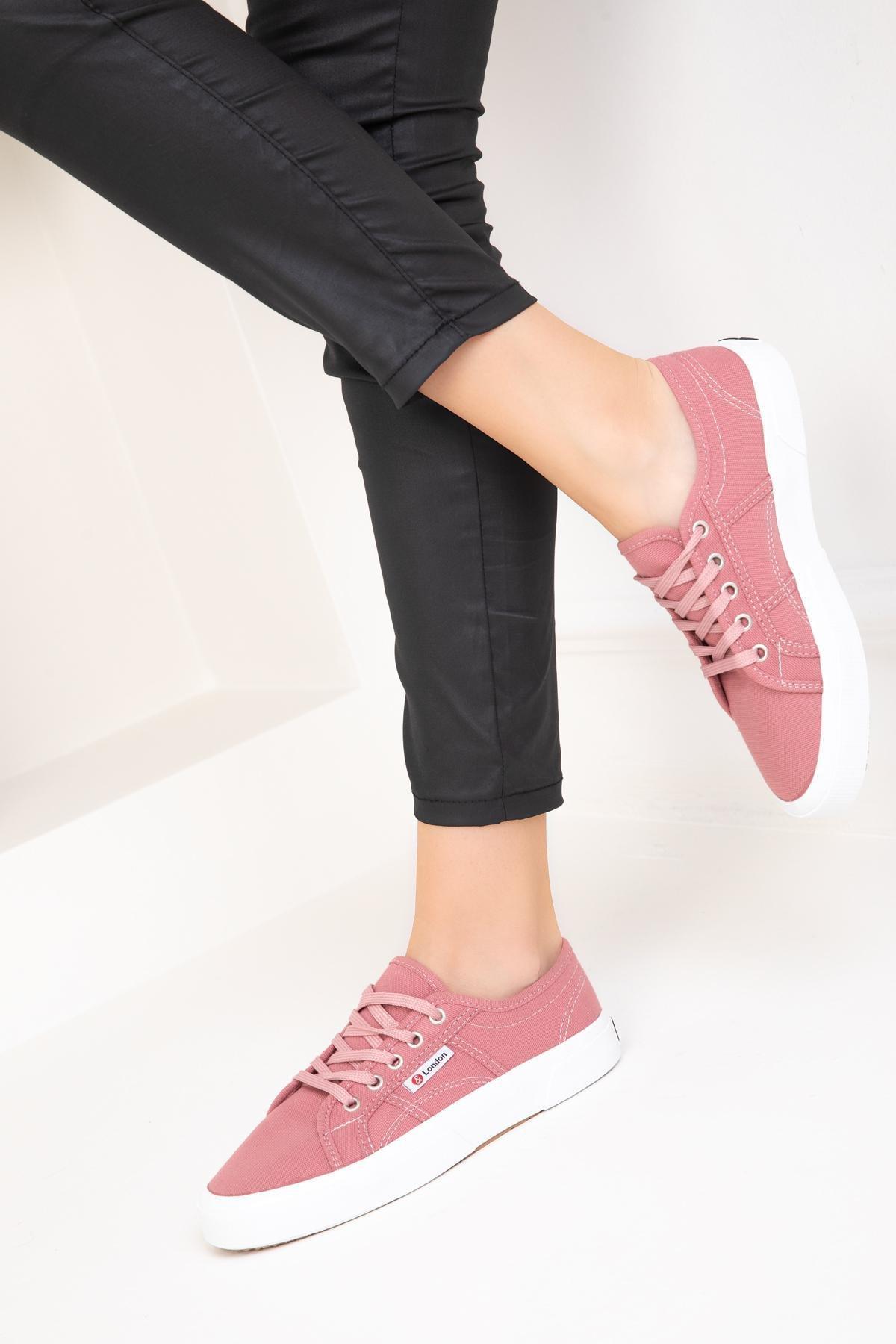 SOHO - Pink Linen Sneaker