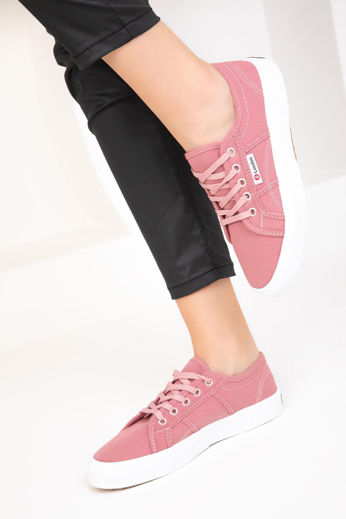 SOHO - Pink Linen Sneaker