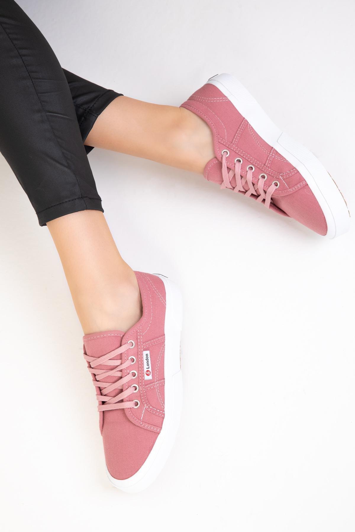 SOHO - Pink Linen Sneaker