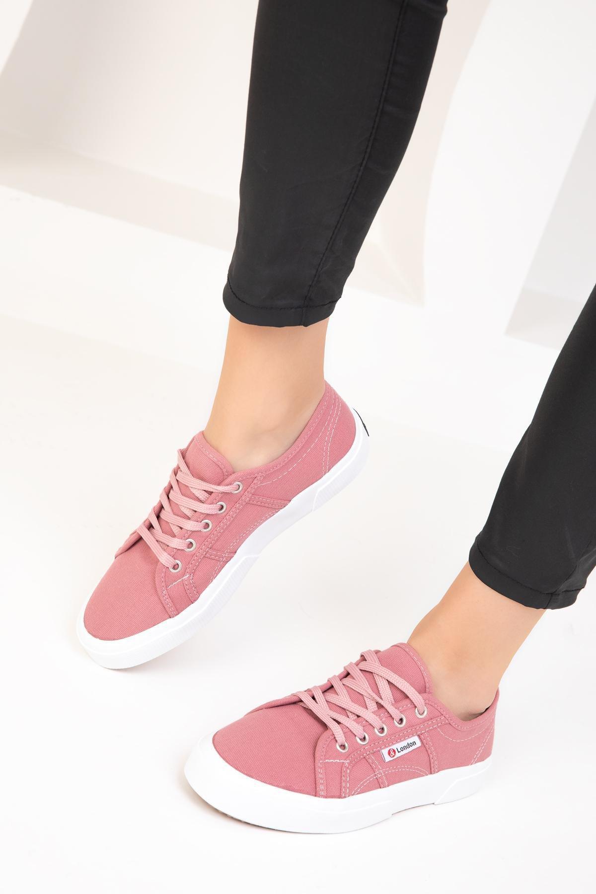 SOHO - Pink Linen Sneaker