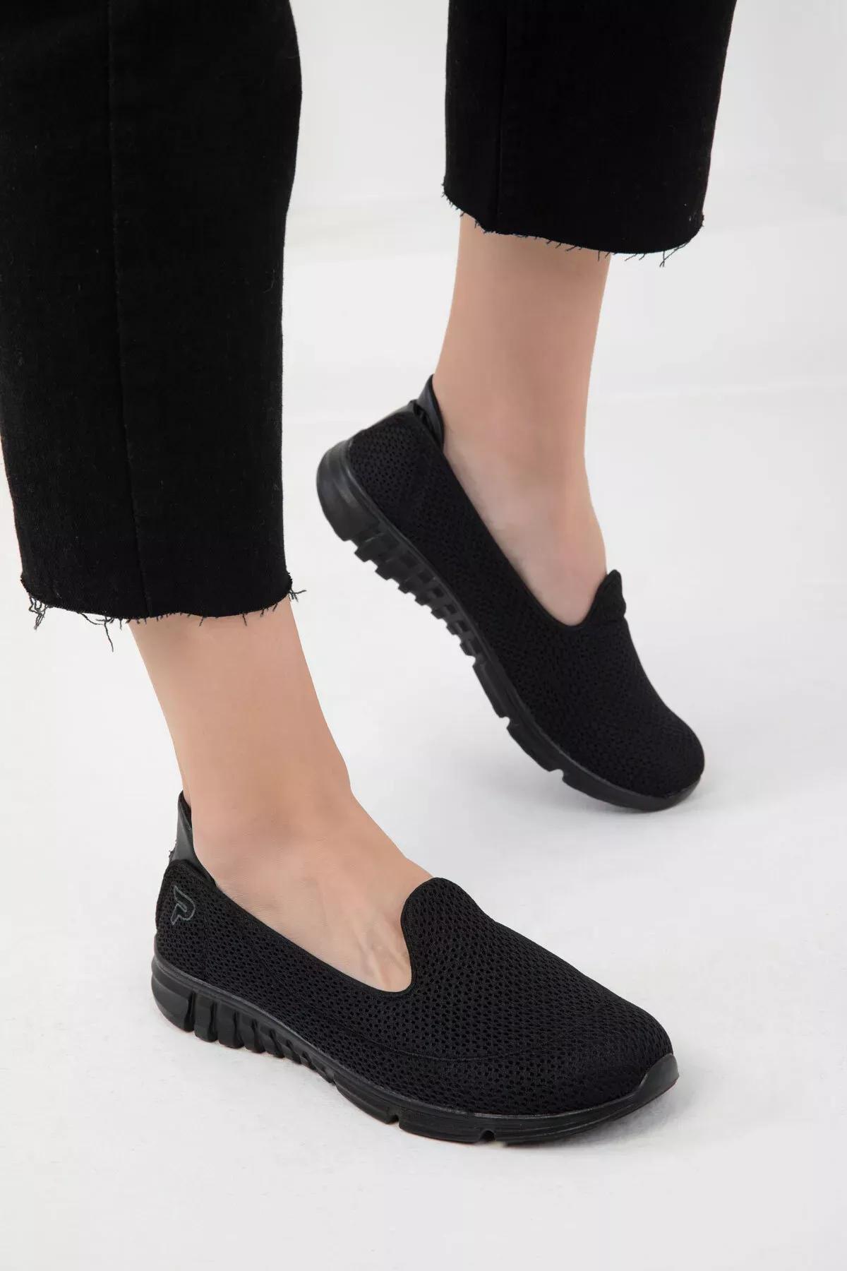 Black-Black Sneakers, , large image number 5