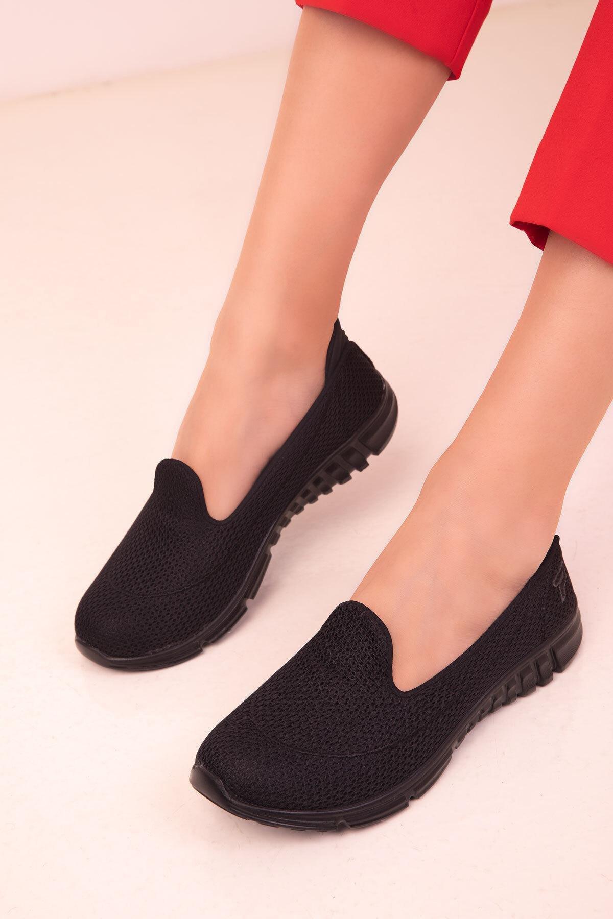 Black-Black Sneakers, , large image number 6