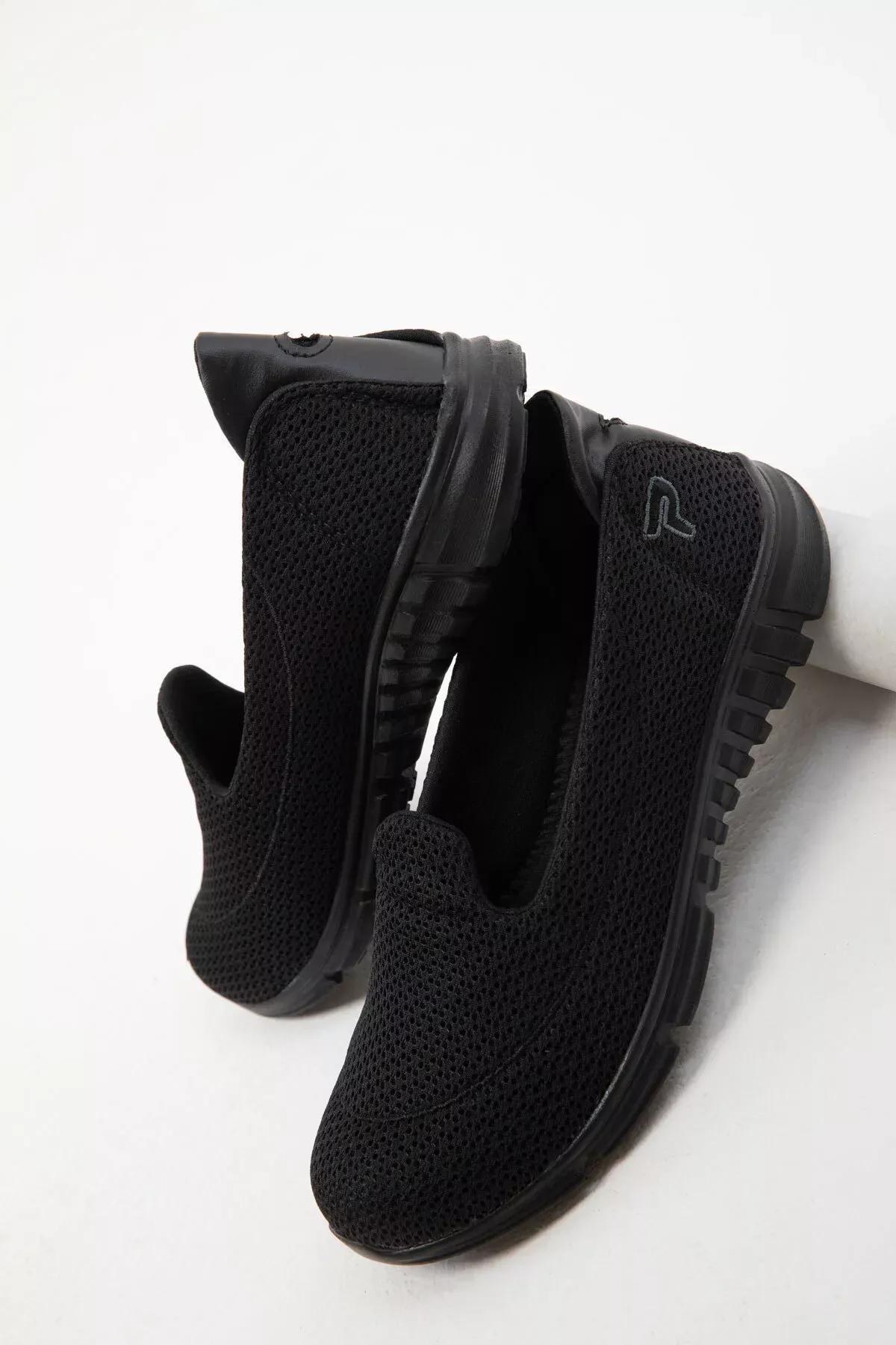 Black-Black Sneakers, , large image number 7
