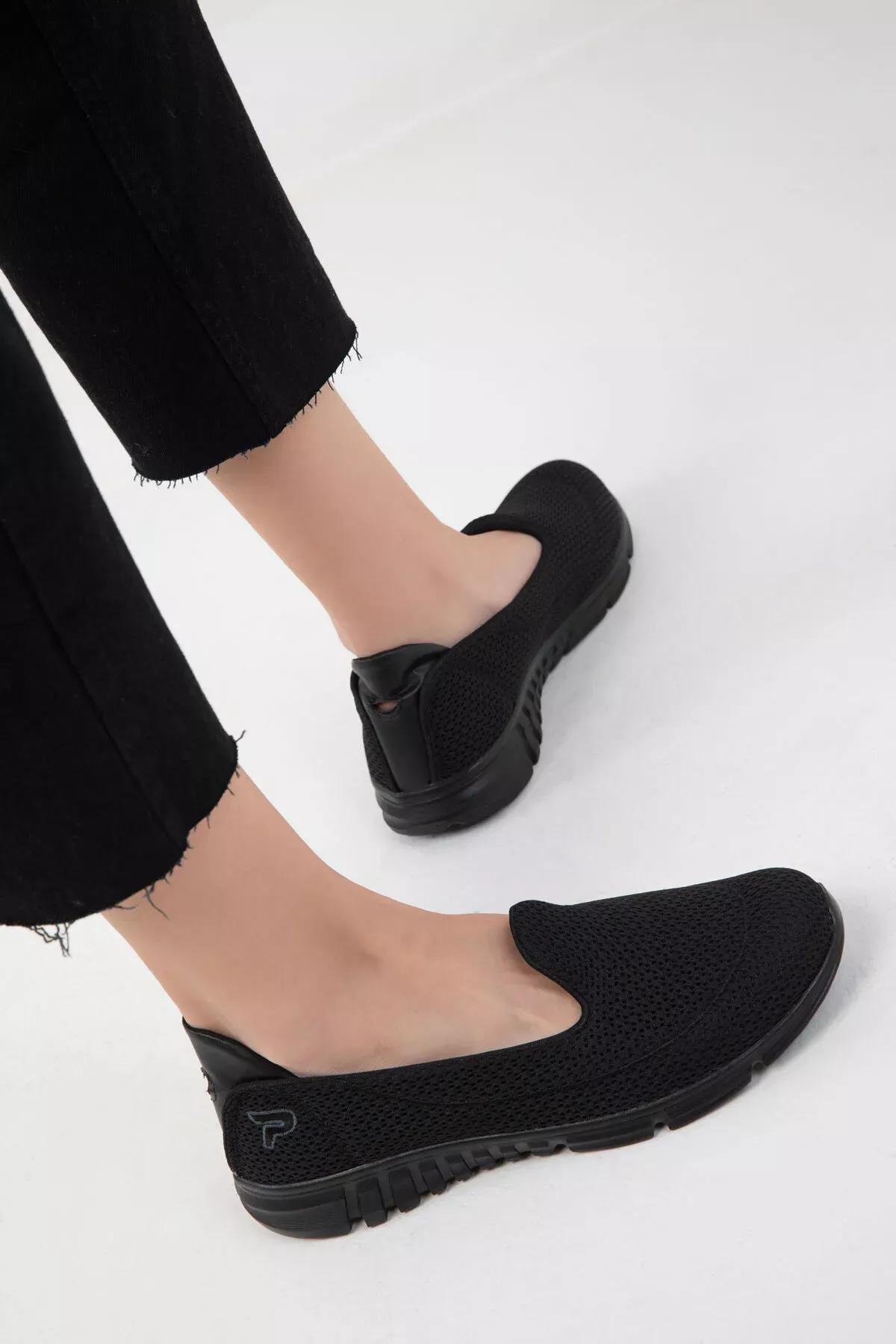 Black-Black Sneakers, , large image number 8