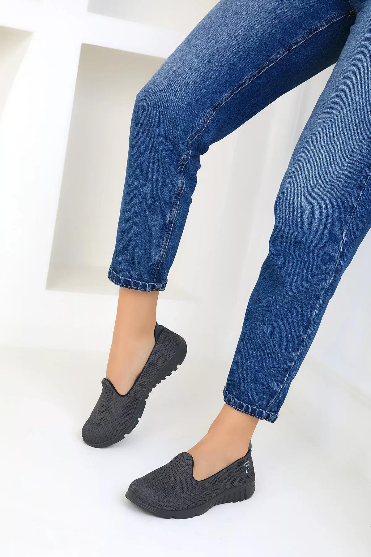 Fume Womens Sneakers 18113, Smoked, large image number 3