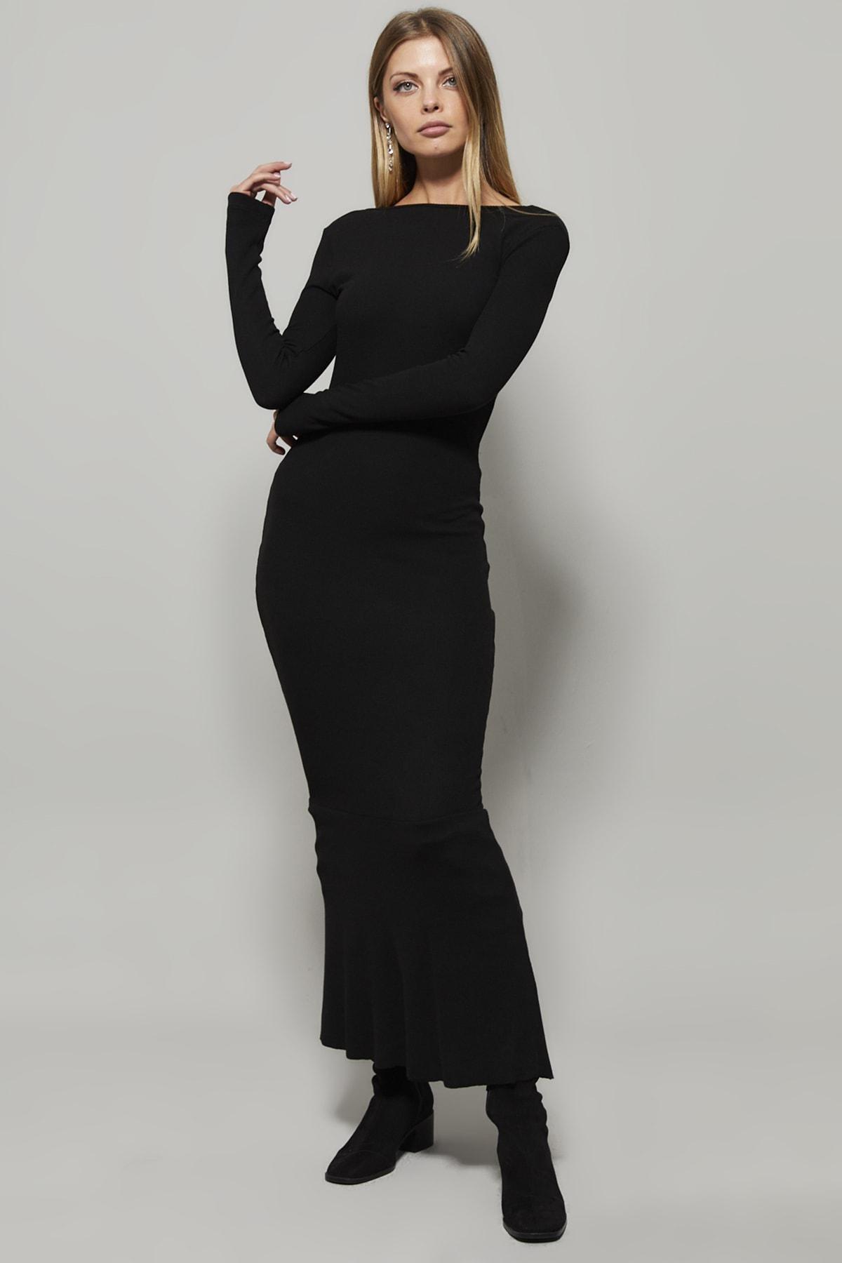 Black Maxi Dress, , large image number 4