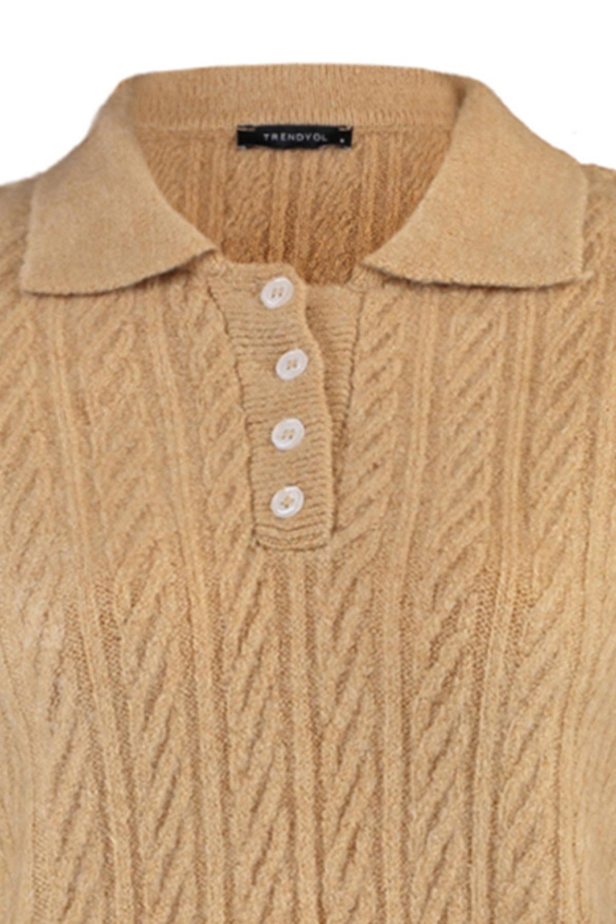 Brown Regular Sweater, , large image number 6