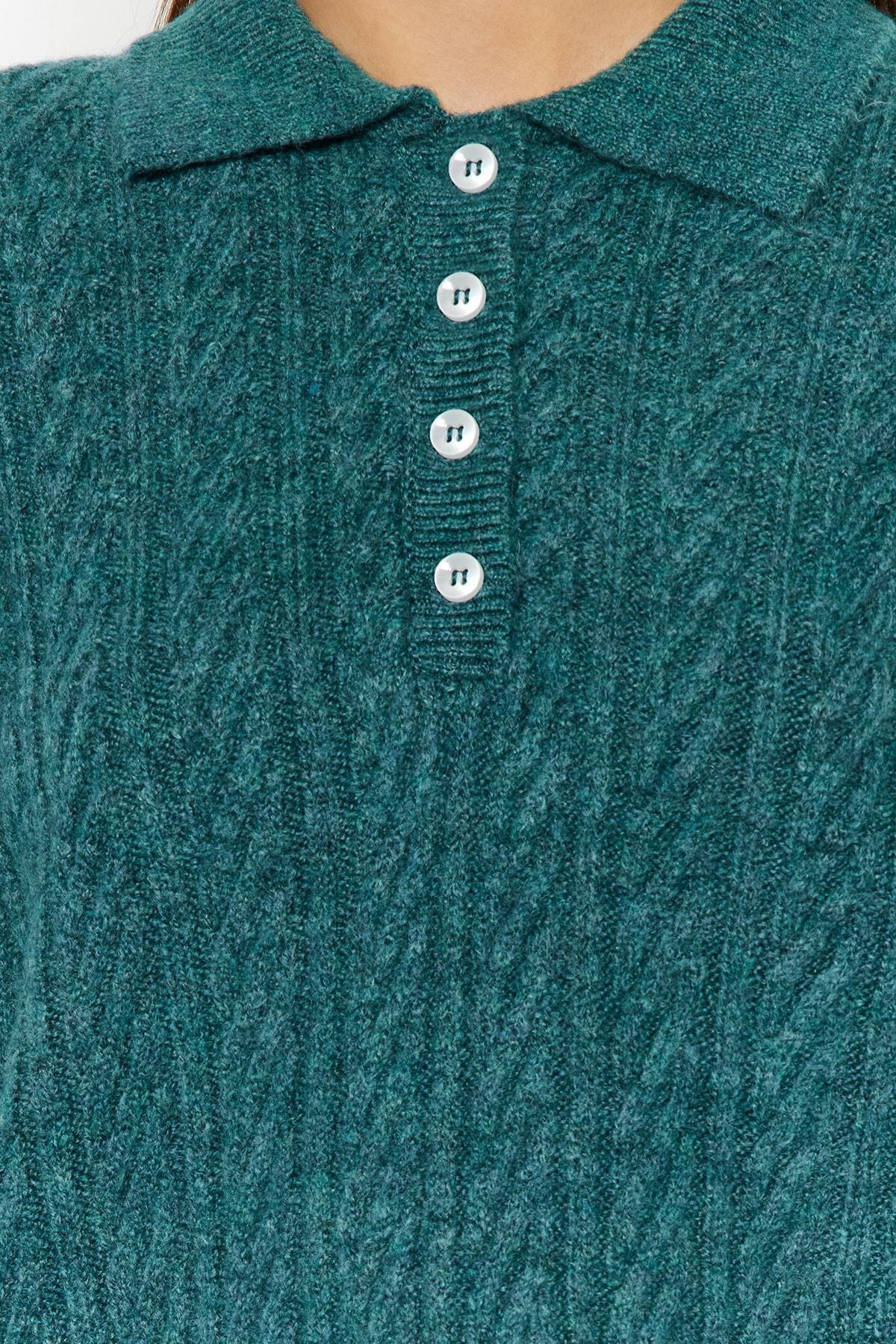 Sweater - Khaki - Oversize, Single, , large image number 3