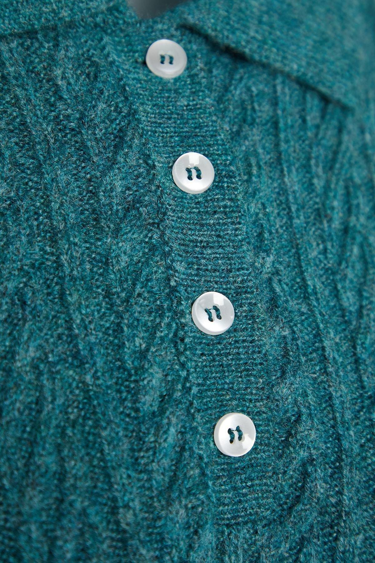 Sweater - Khaki - Oversize, Single, , large image number 6