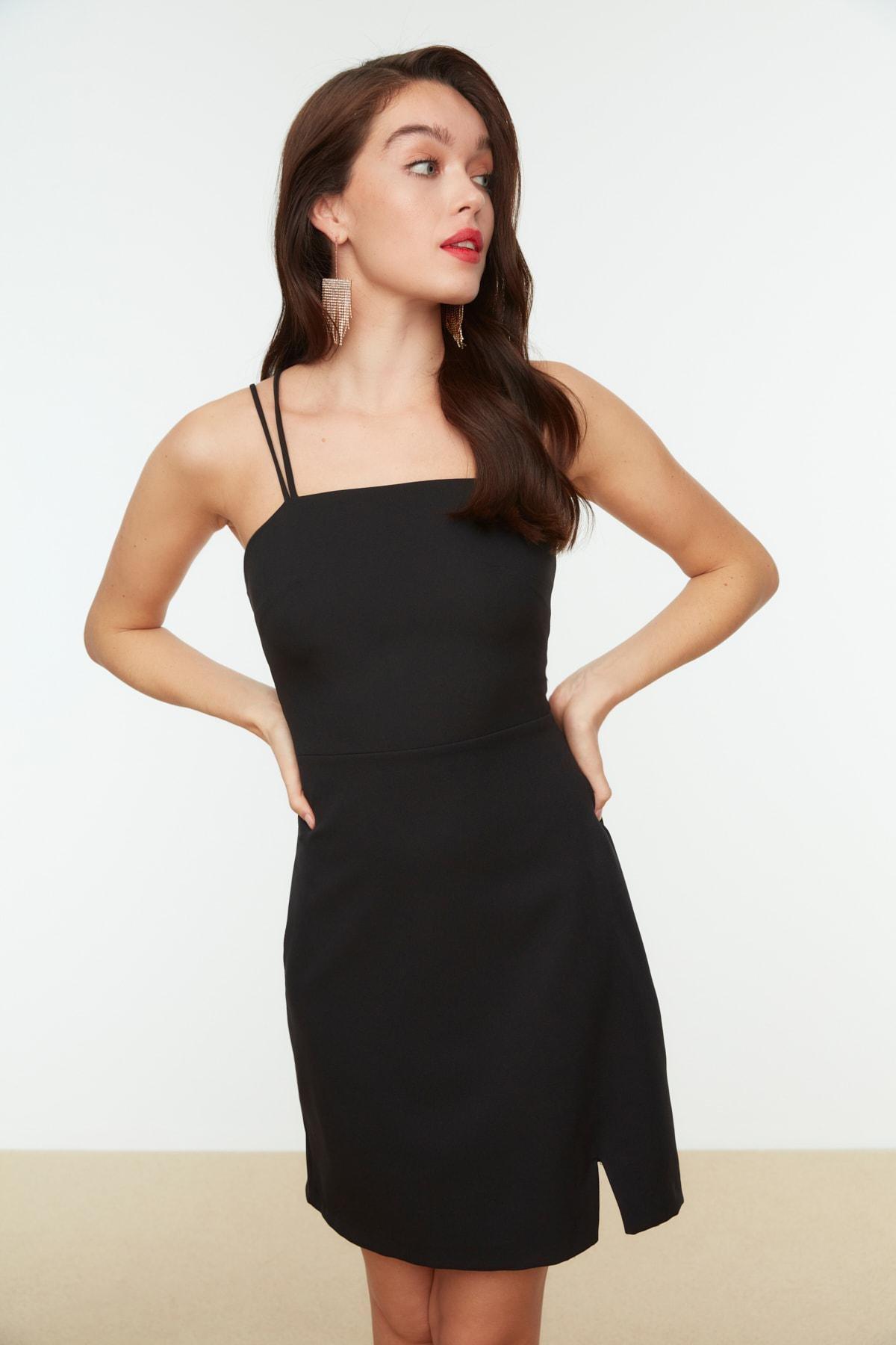 Black Bodycon Mini Dress, , large image number 5