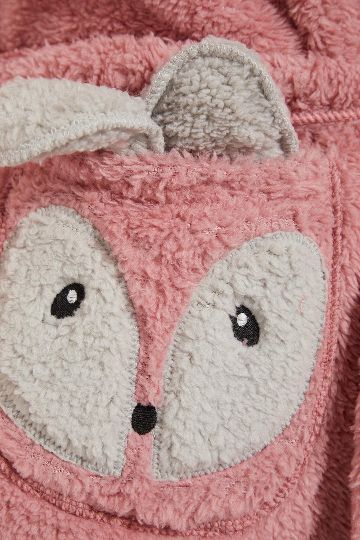 Pink Midi Dressing Gown, , large image number 5