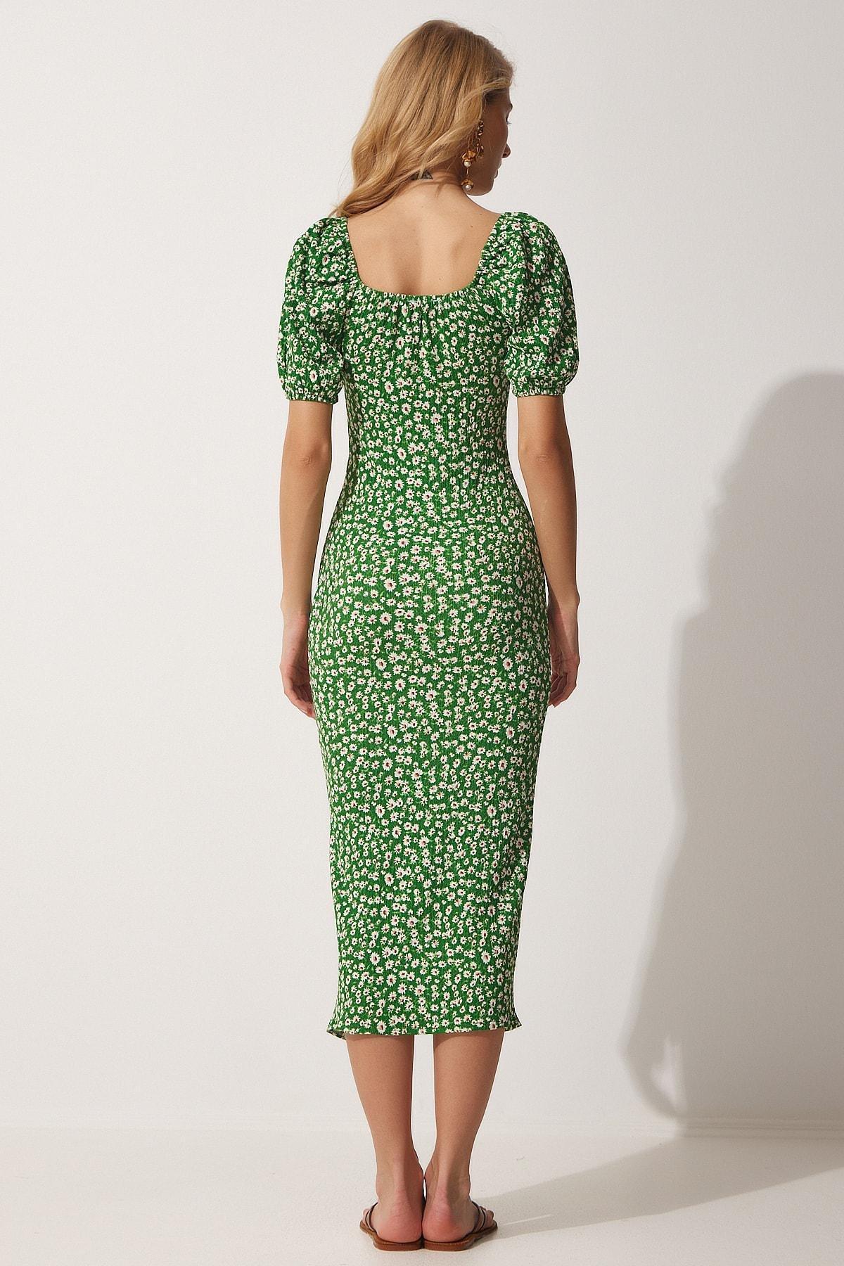 Happiness Istanbul - Green Shift Dress