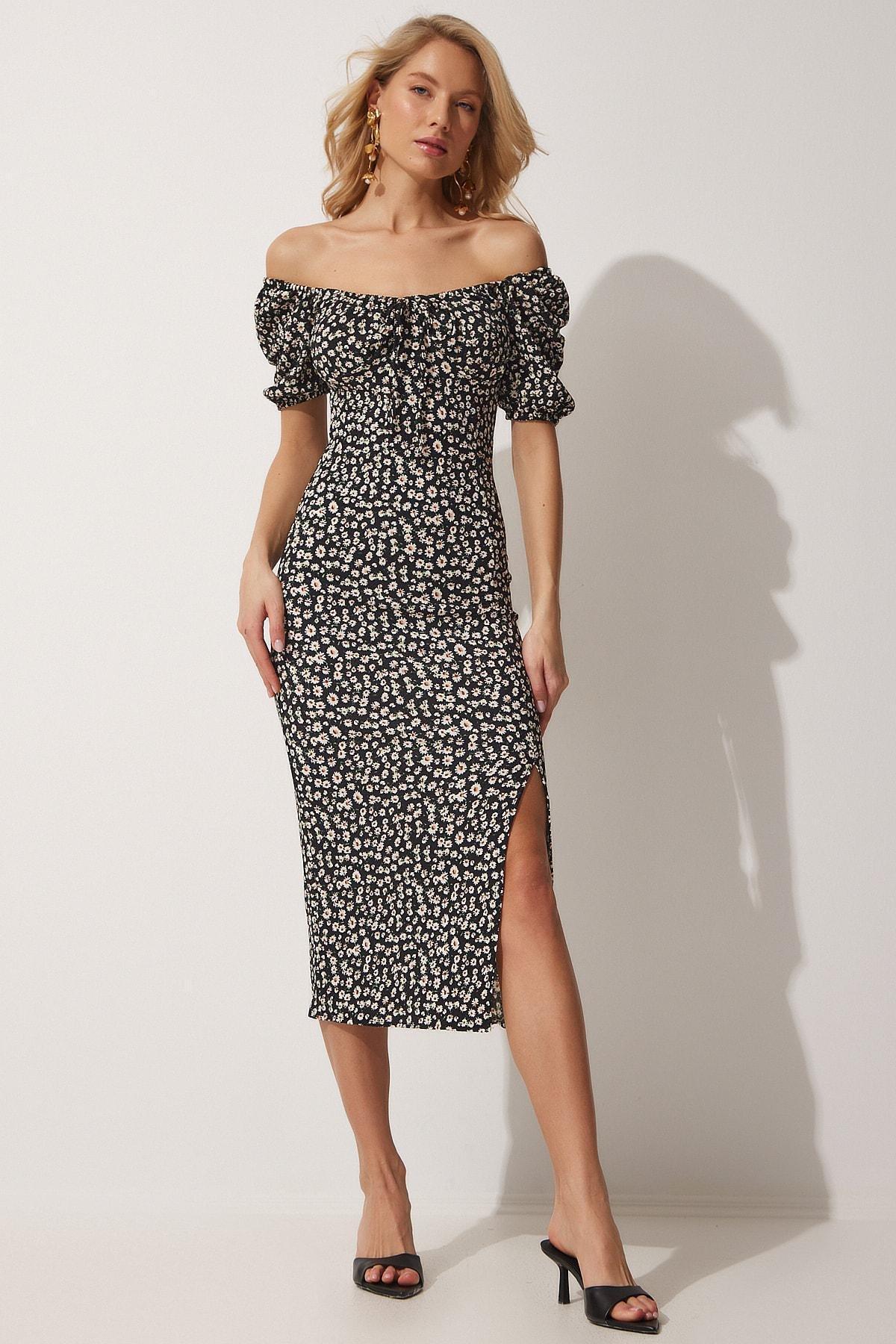 Black Shift Dress, , large image number 1