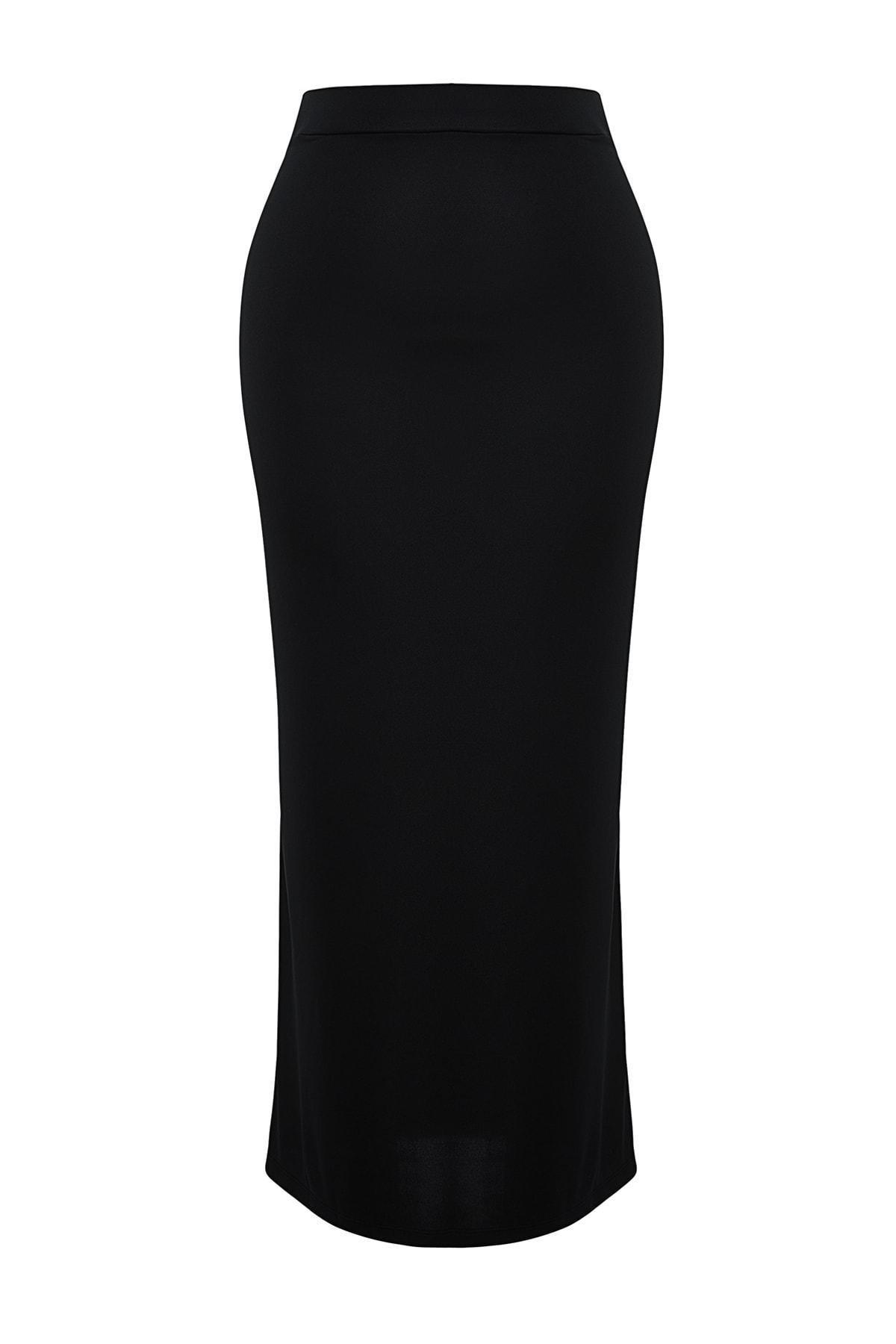 Black Maxi Skirt, , large image number 5