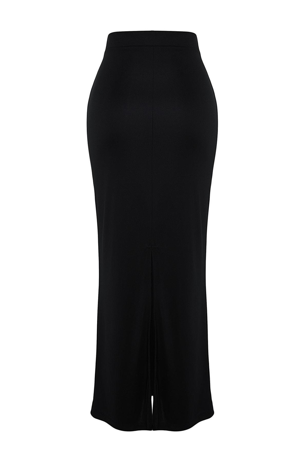 Black Maxi Skirt, , large image number 7