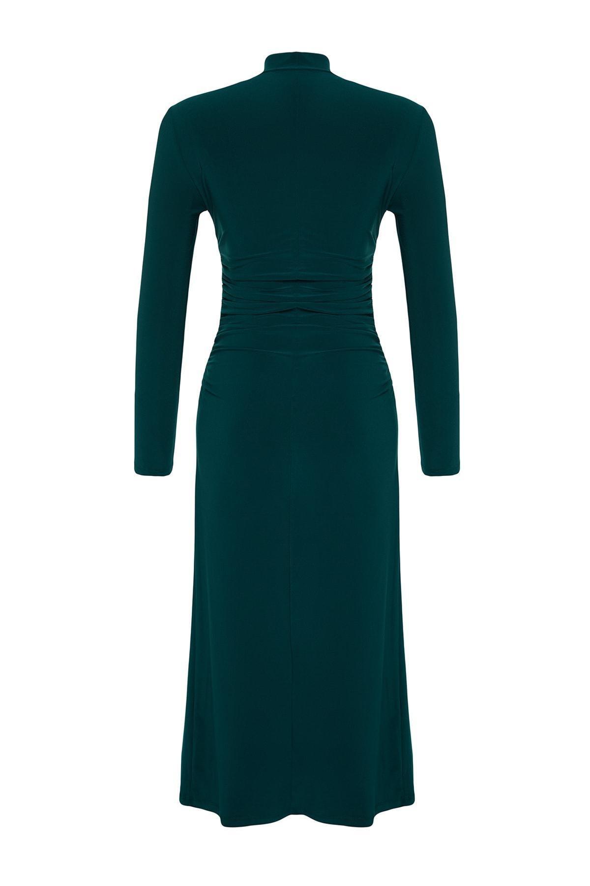 Green A-Line Dress, , large image number 5