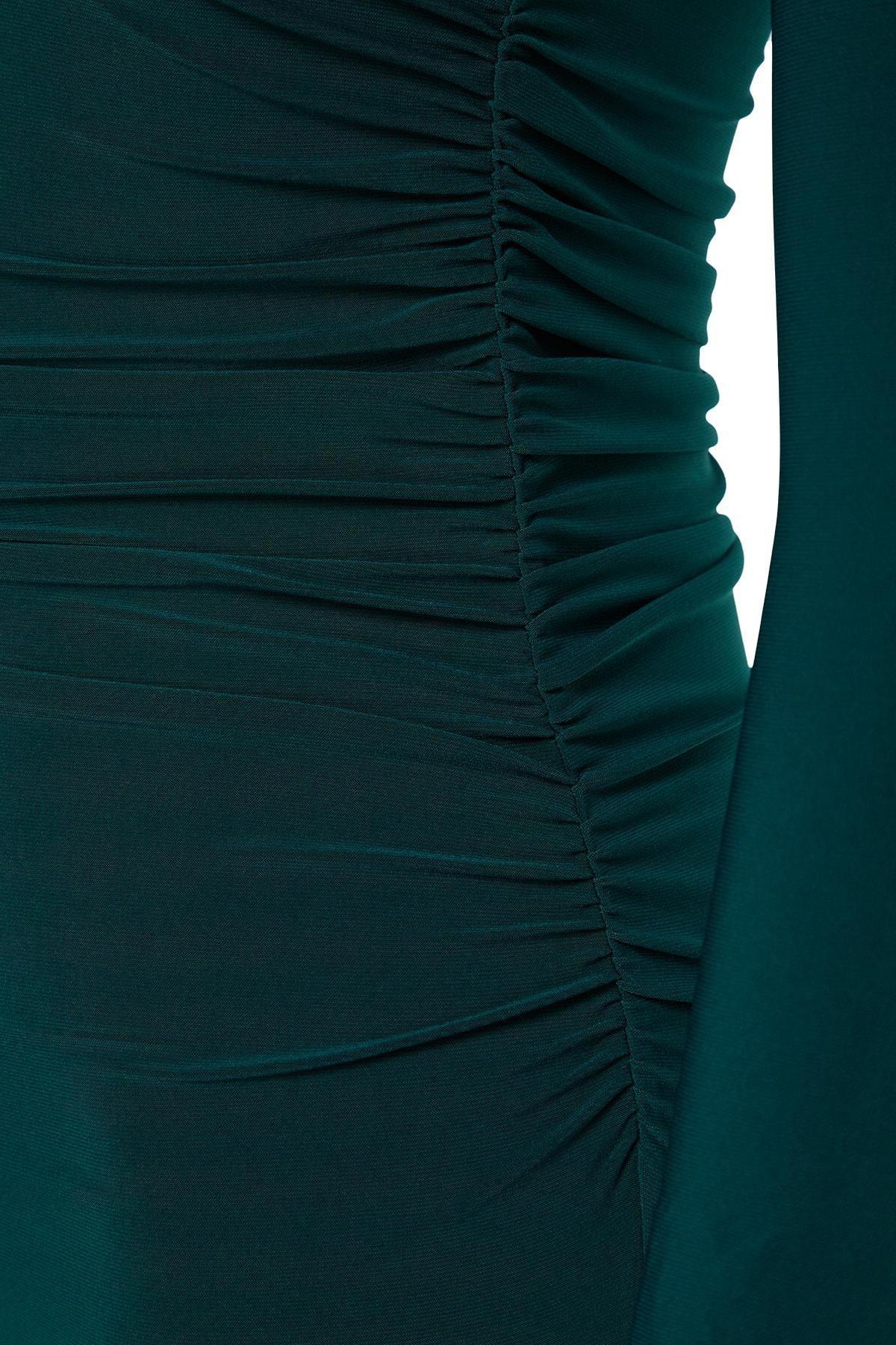 Green A-Line Dress, , large image number 6