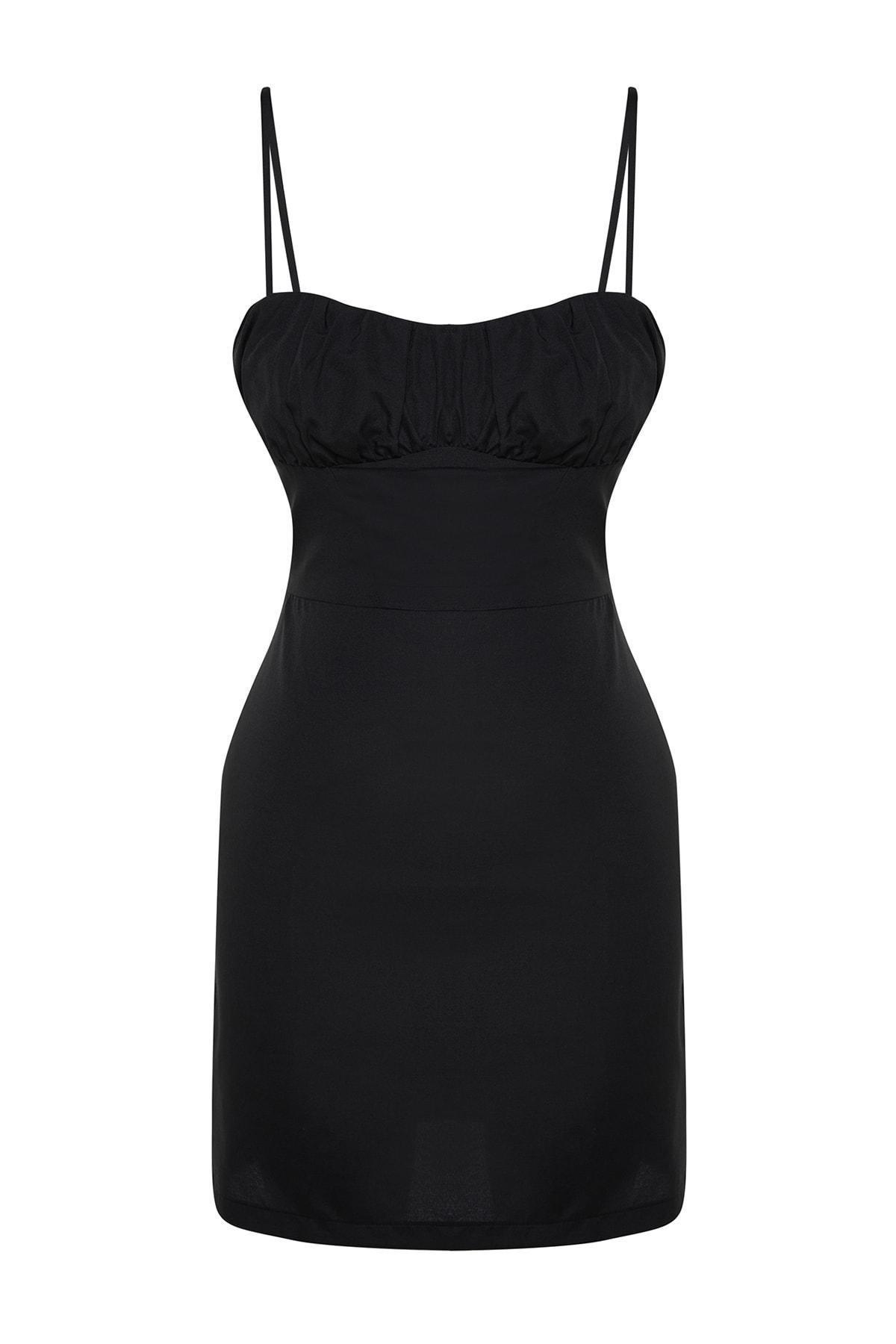 Trendyol - Black A-Line Dress