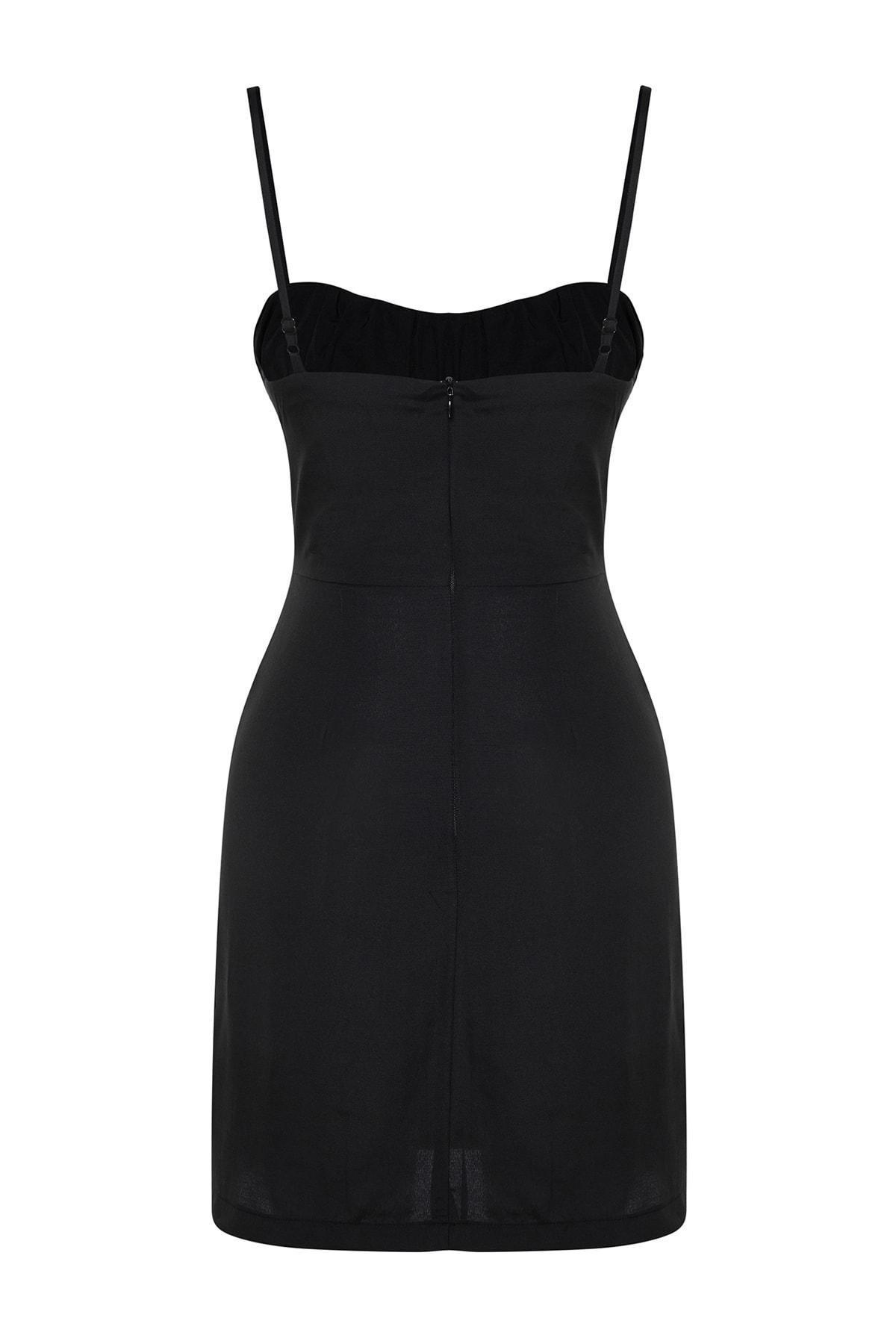 Trendyol - Black A-Line Dress