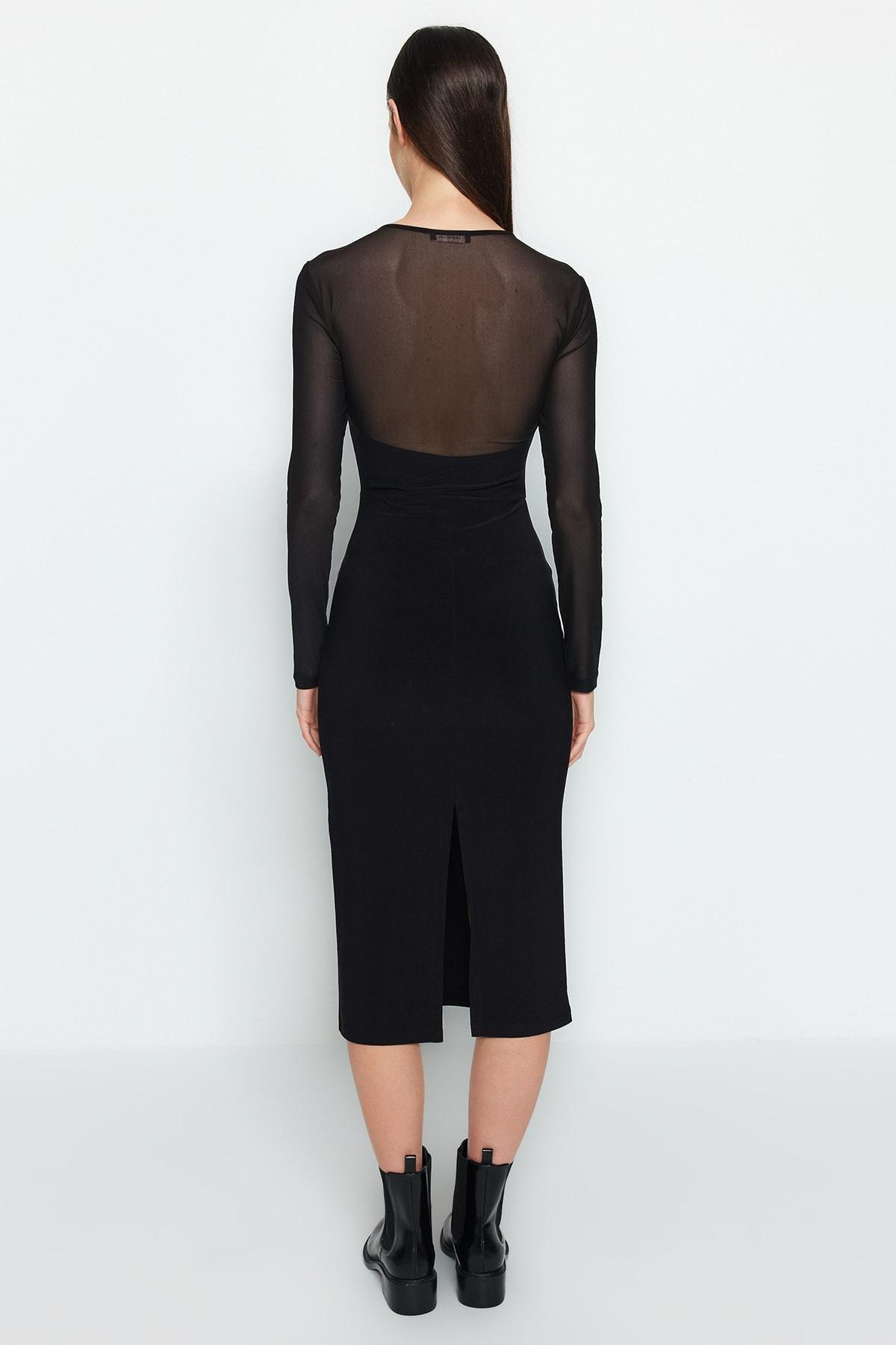 Black Bodycon Dress, , large image number 5