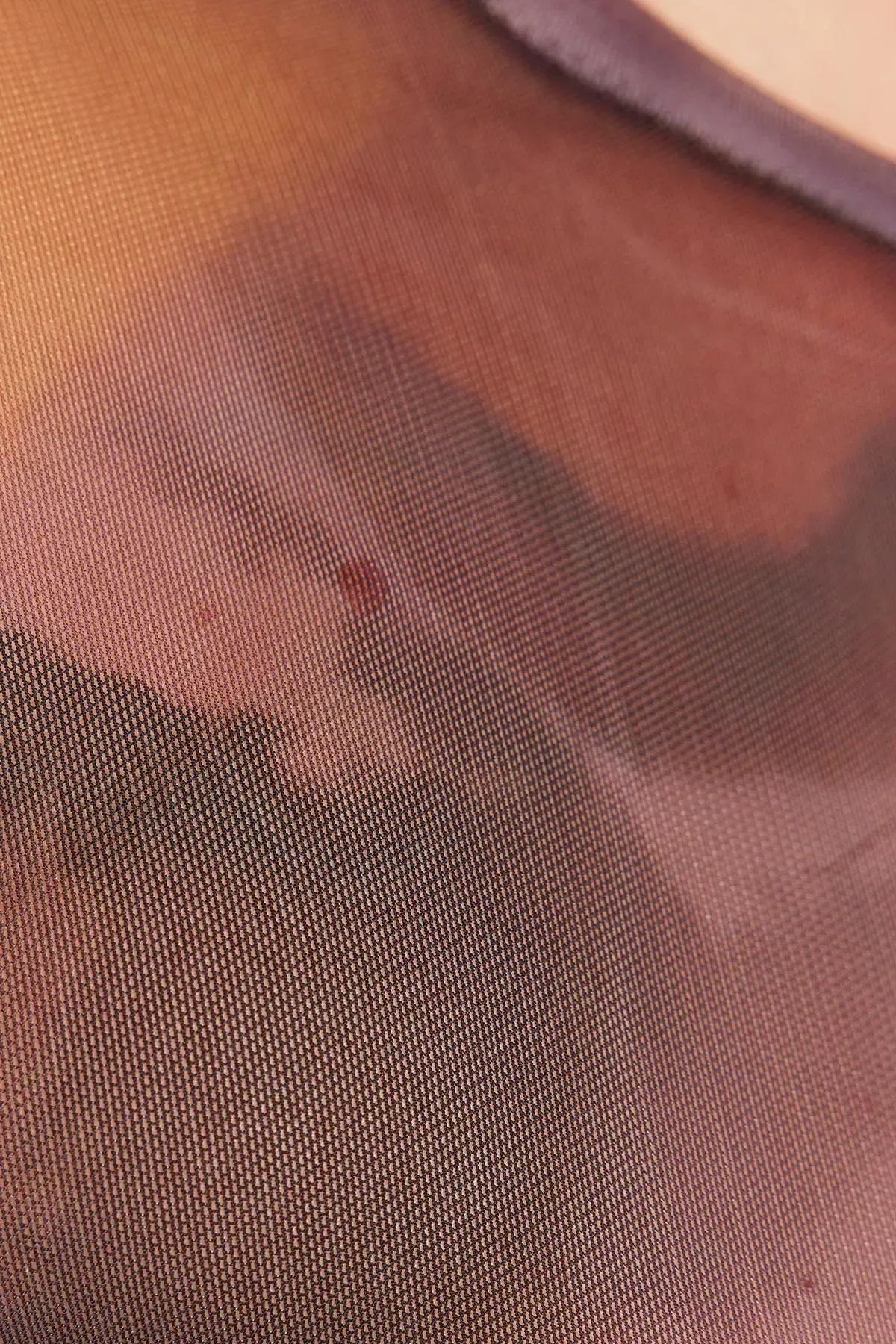 Black Slim Fit Blouse, BLACK, large image number 4