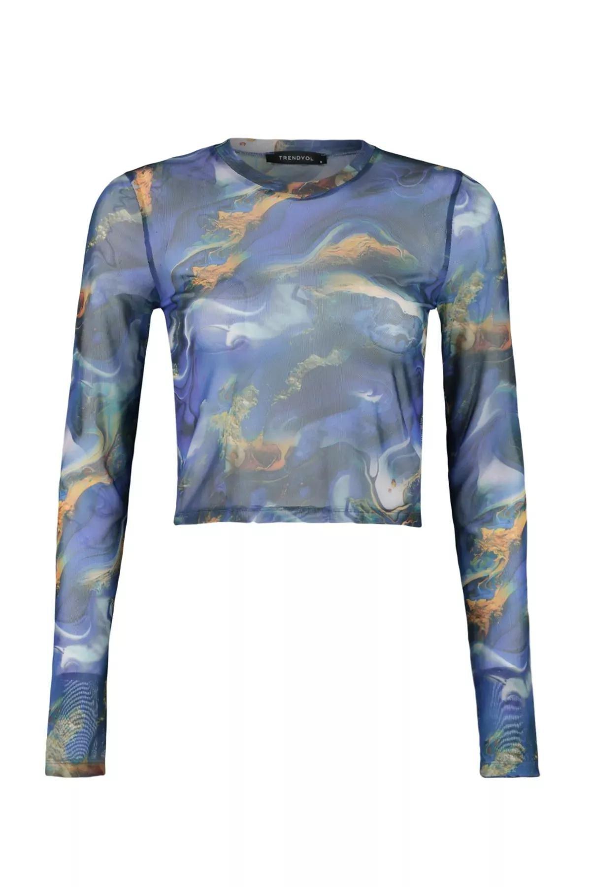 Multicolour Slim Fit Blouse, Very colorful, large image number 5