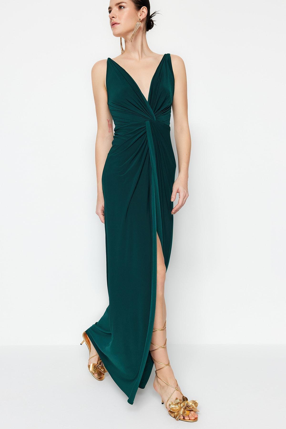 Green Mermaid Occasionwear Dress, , large image number 2