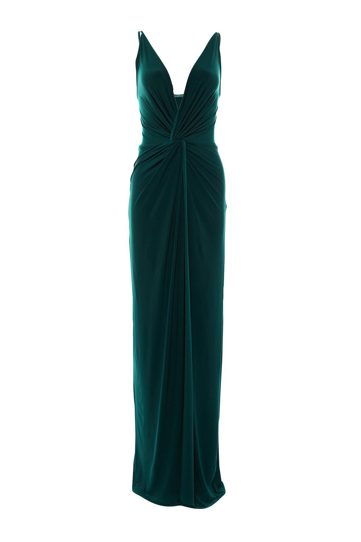 Green Mermaid Occasionwear Dress, , large image number 7