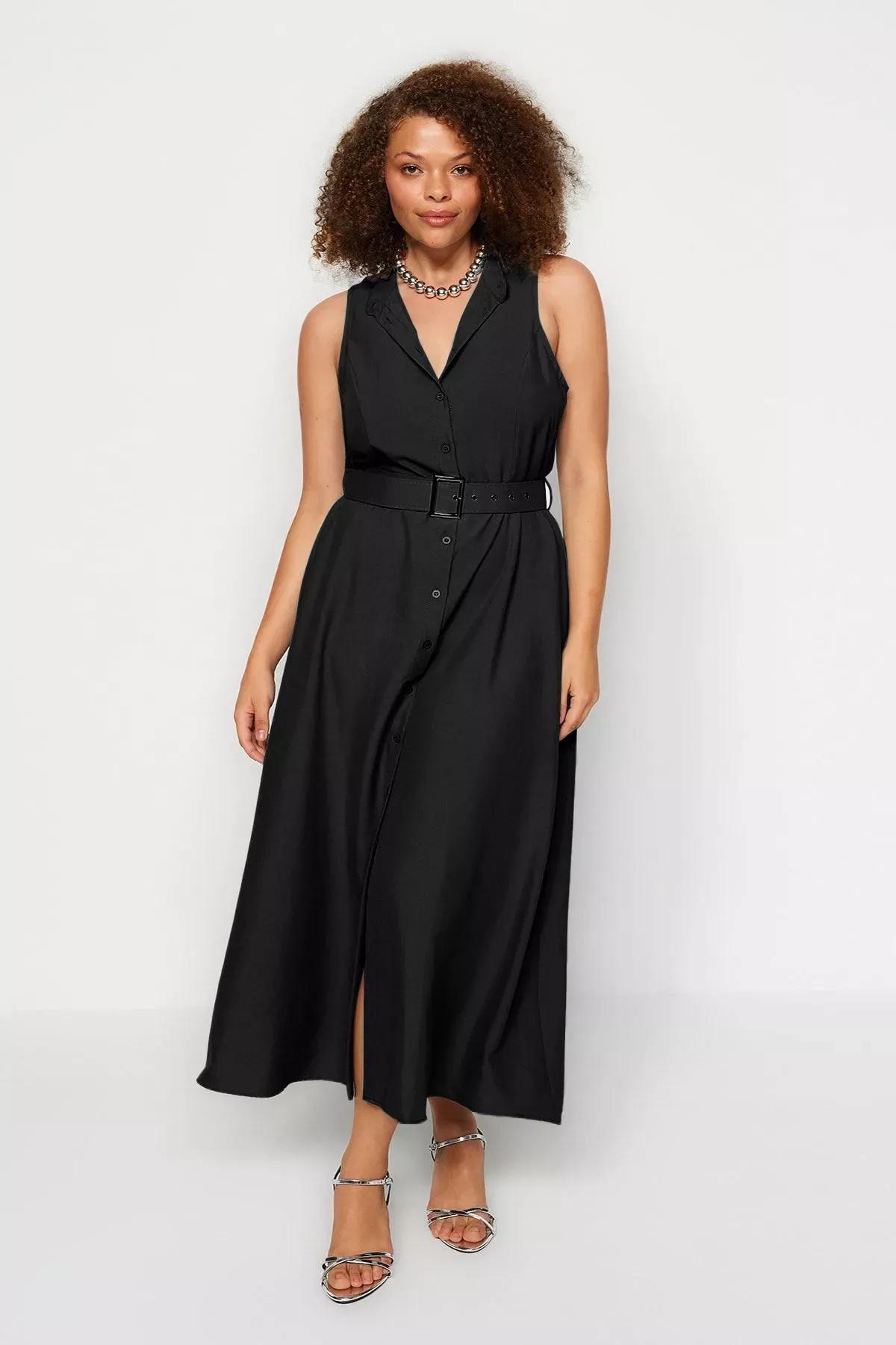 Brown Monogram Shoulder Bag, BLACK, medium