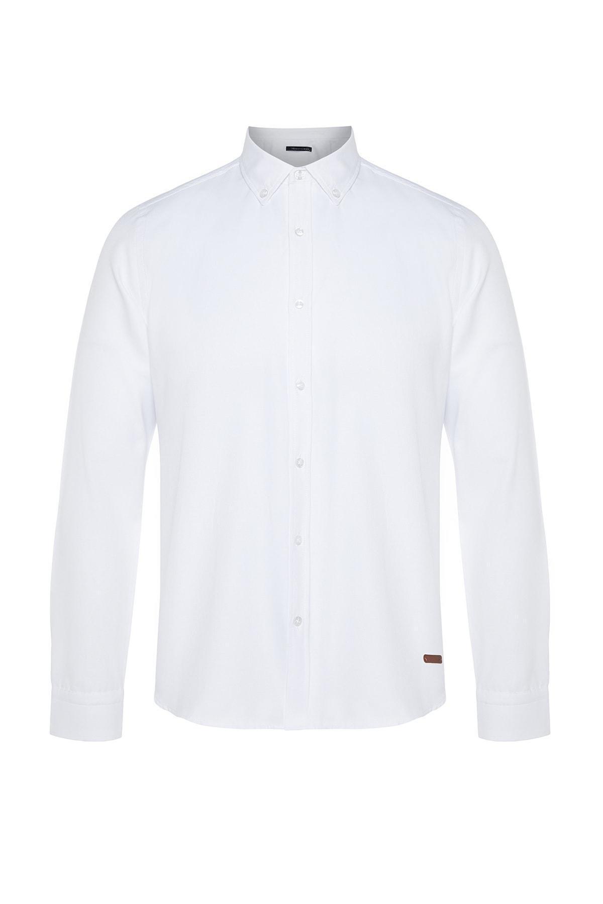 White Slim Shirt, , large image number 2
