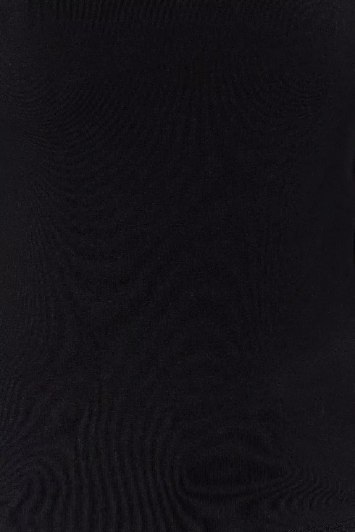 بلوزة مُحاكة، أسود, BLACK, large image number 4