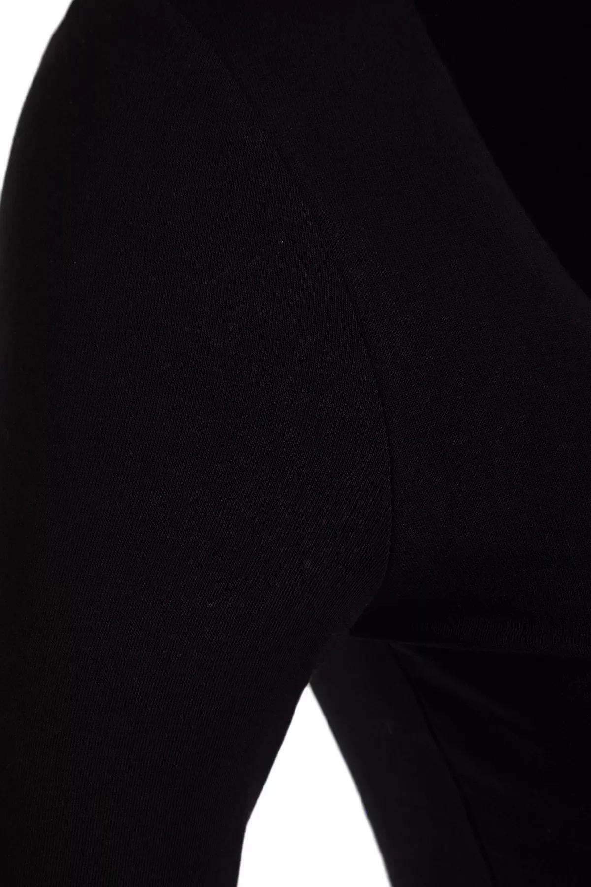 بلوزة مُحاكة، أسود, BLACK, large image number 6