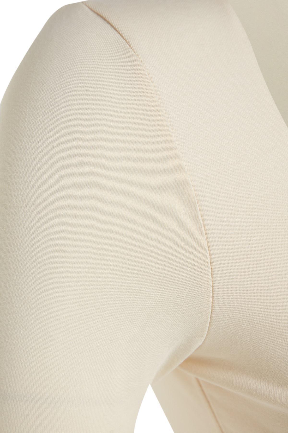 White Flexible Square Collar Blouse, , large image number 6