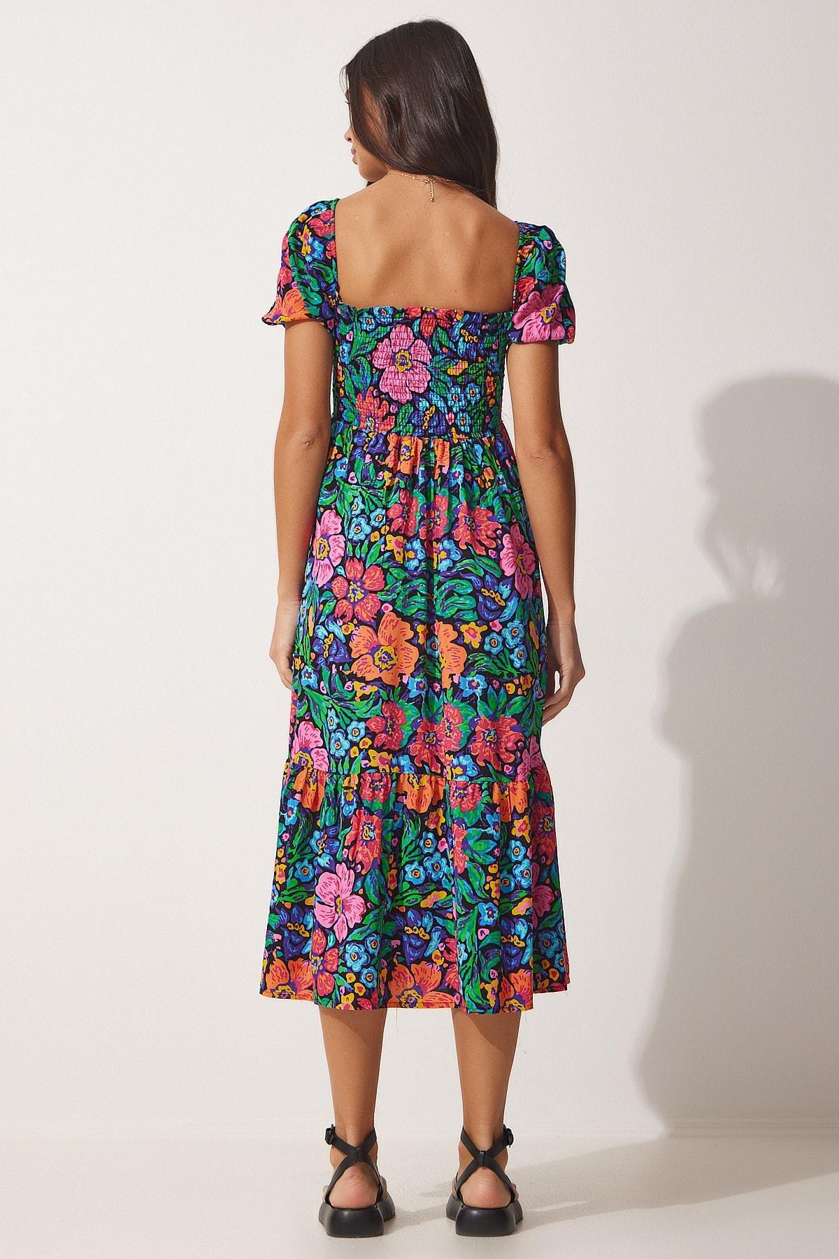 Pink Floral Dress, , large image number 3