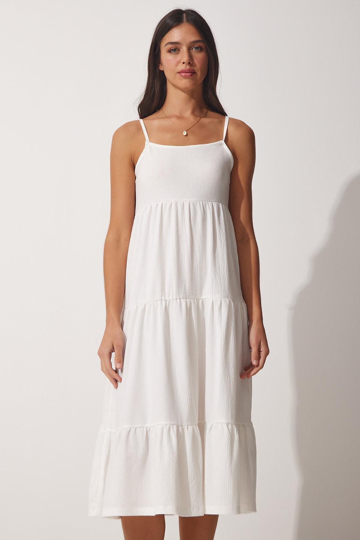 White Smock Dress, , large image number 2