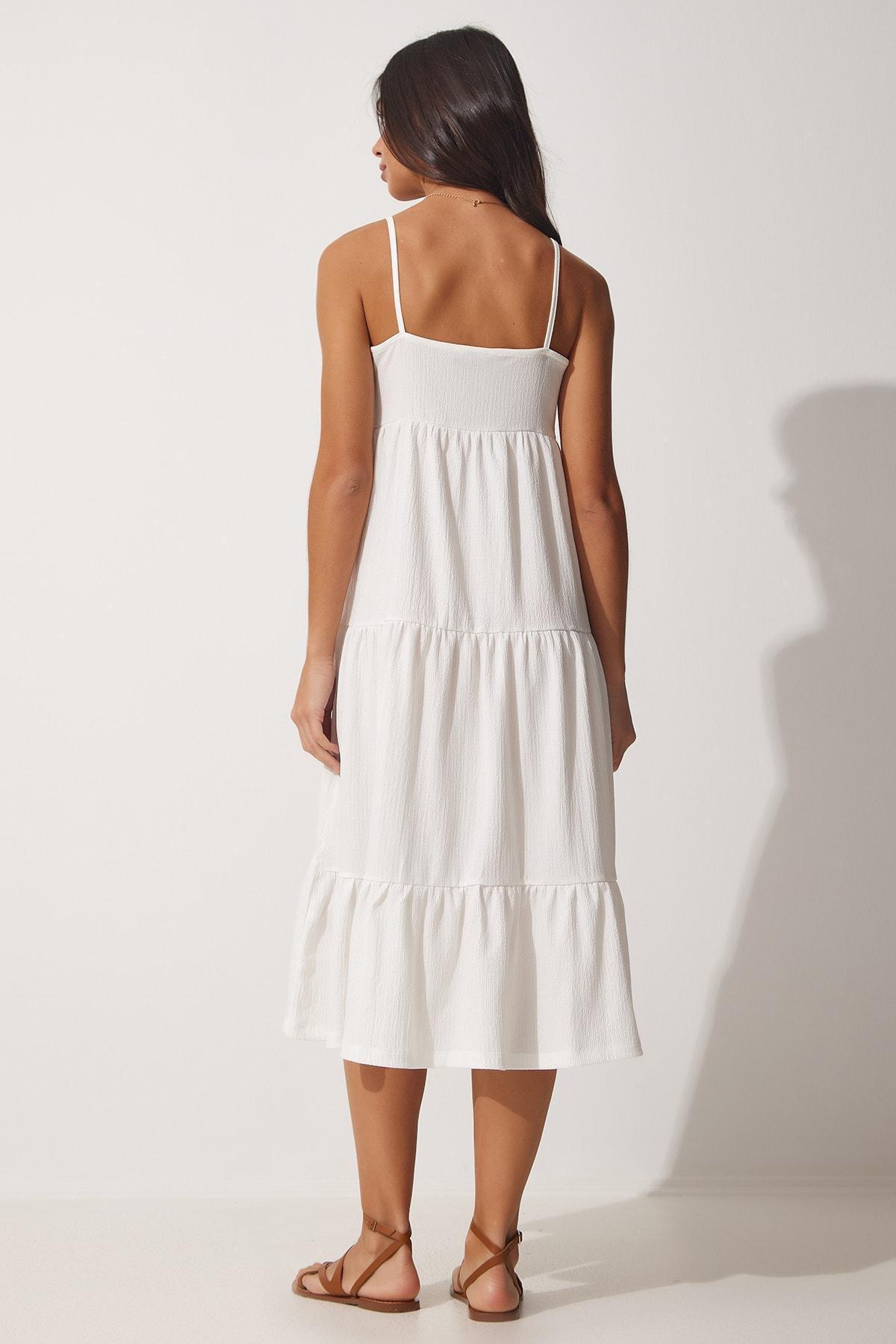 White Smock Dress, , large image number 3