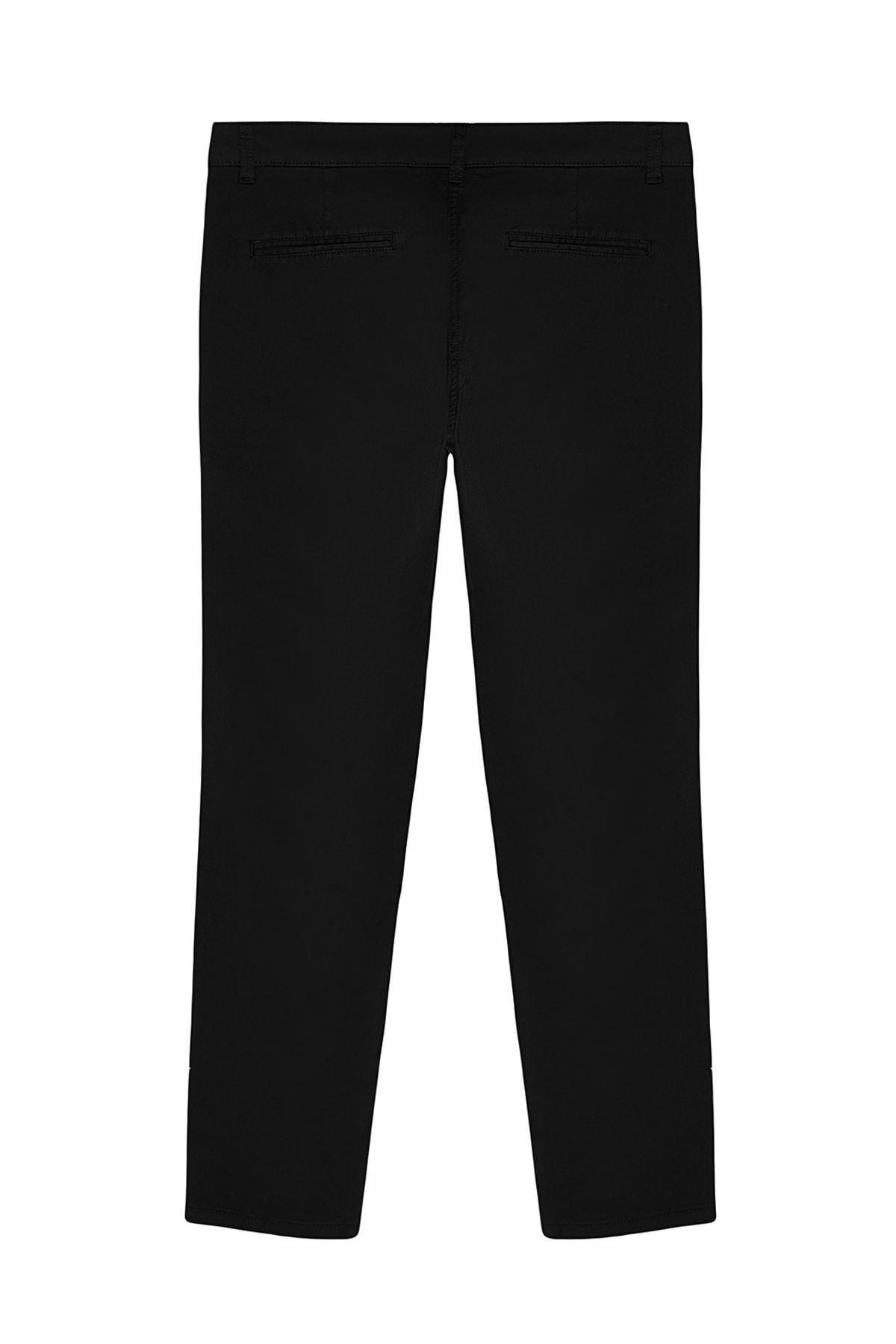 Black Straight Pants, , large image number 7