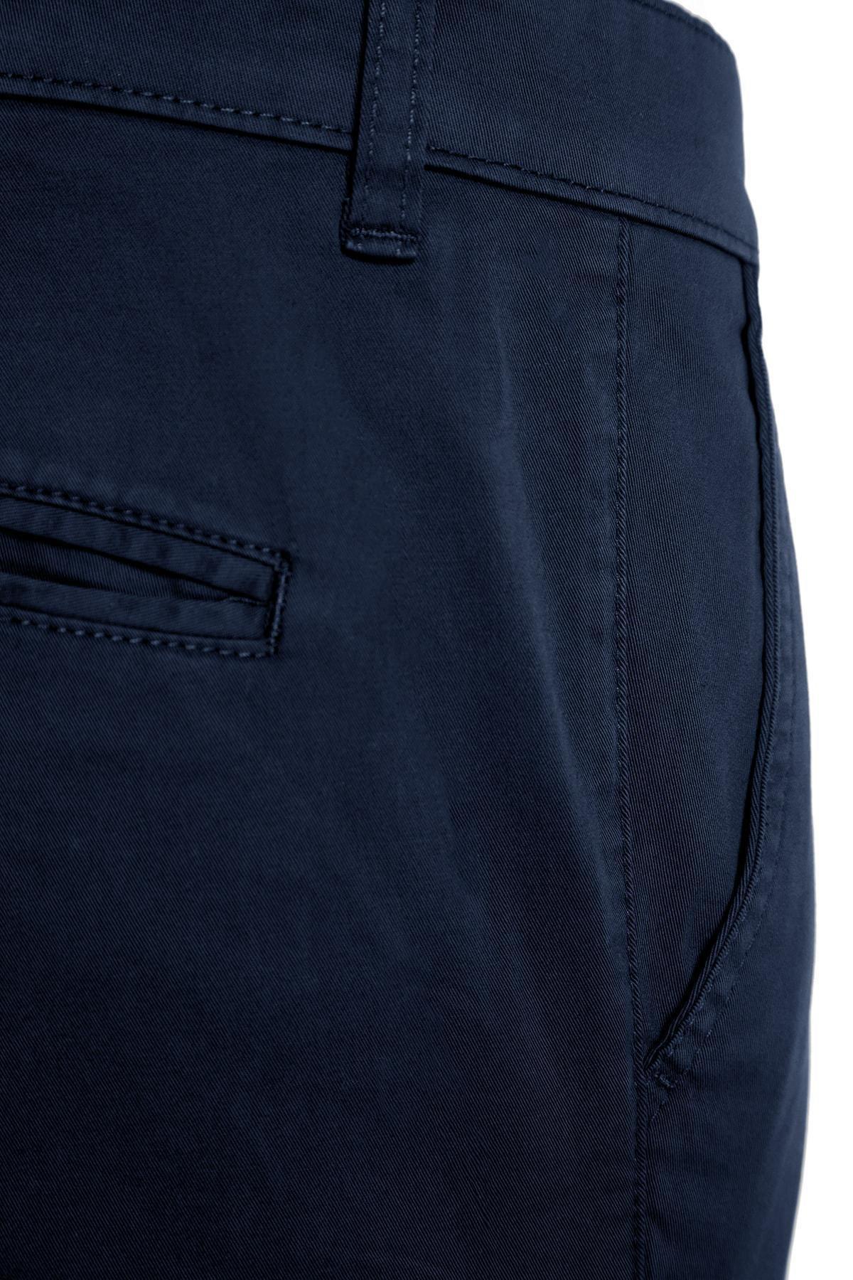 Navy Straight Pants, , large image number 6