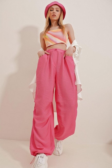 Alacati - Pink Relaxed Pants