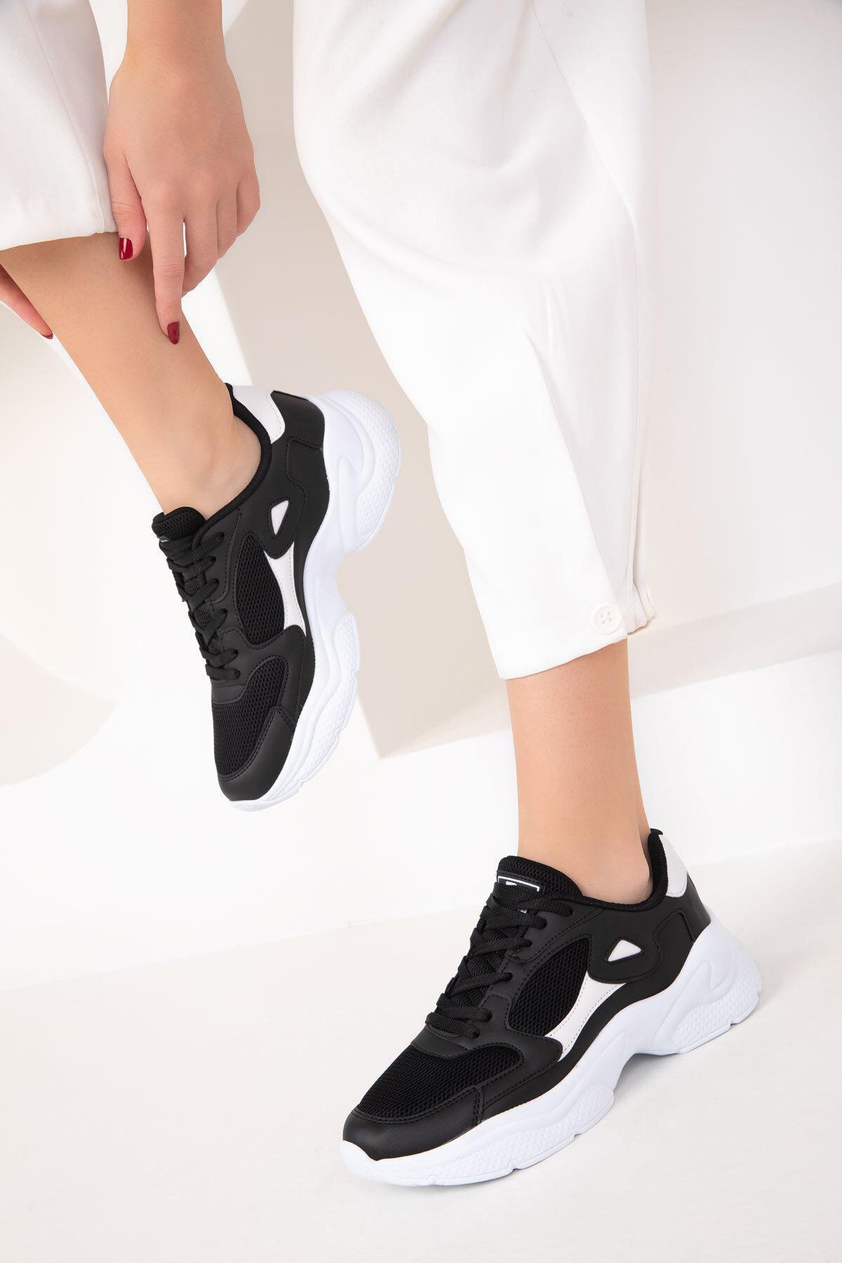 Black Casual Sneakers, C101_1526, large image number 0