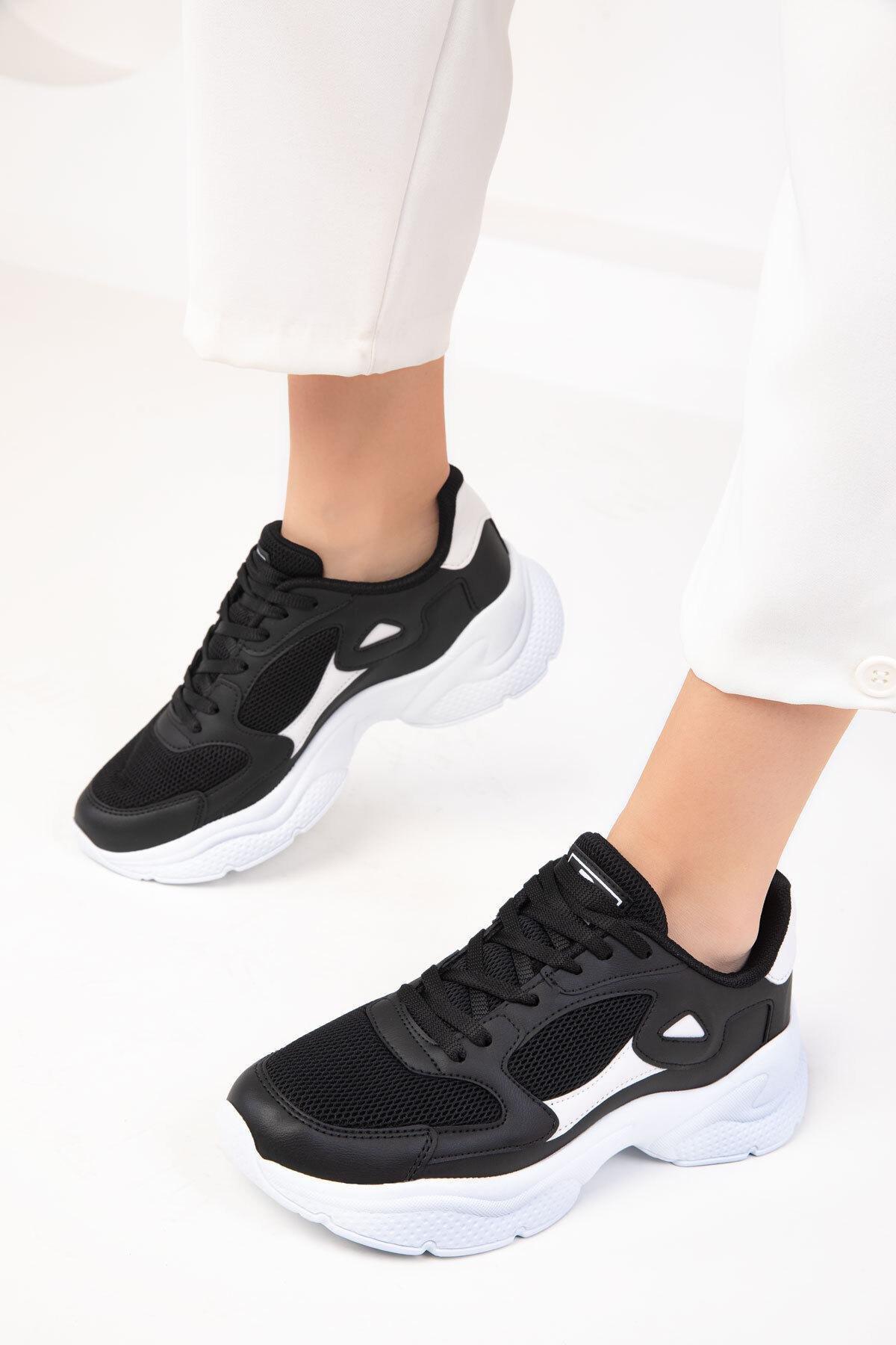 Black Casual Sneakers, C101_1526, large image number 3