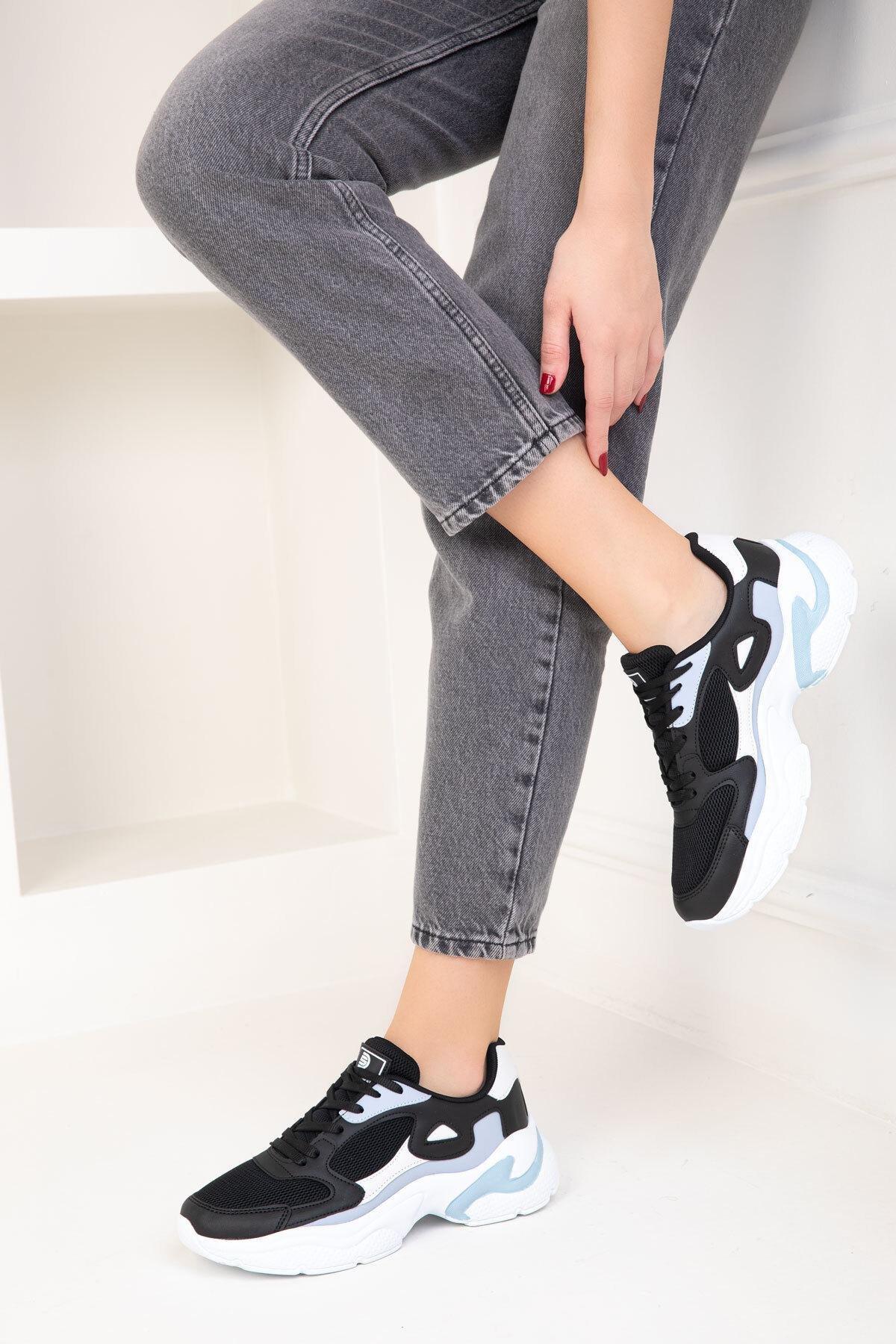 Black Casual Sneakers, , large image number 0