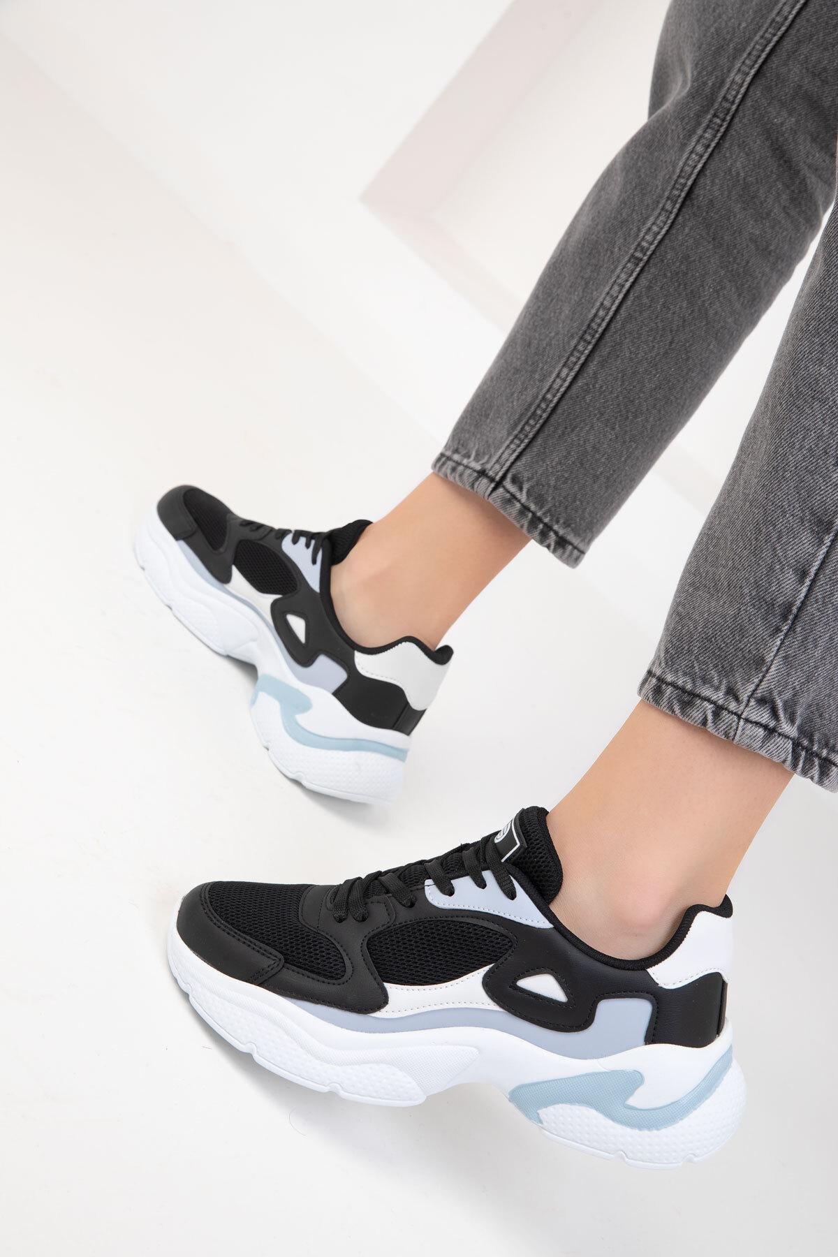 Black Casual Sneakers, , large image number 4