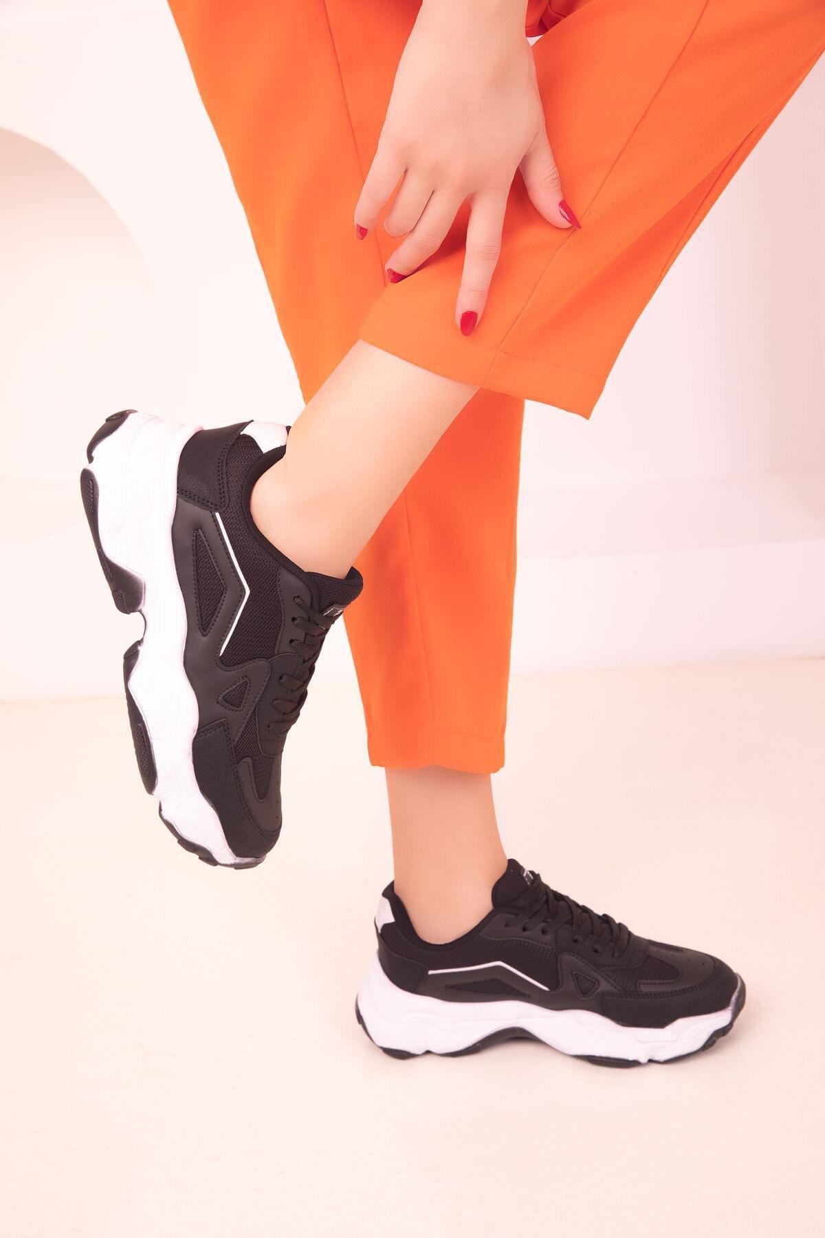 Black Casual Sneakers, , large image number 1